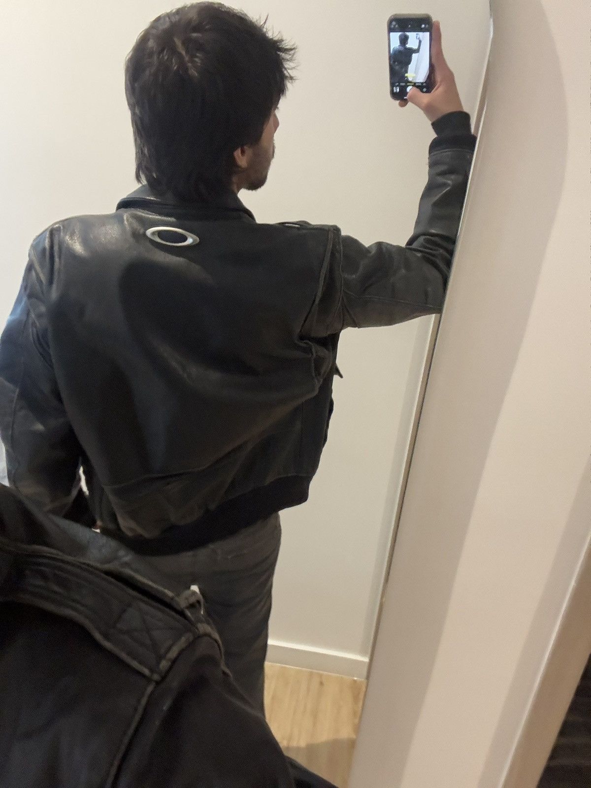 Oakley × Vintage OAKLEY LEATHER OG JACKET Size US L / EU 52-54 / 3 - 6 Thumbnail