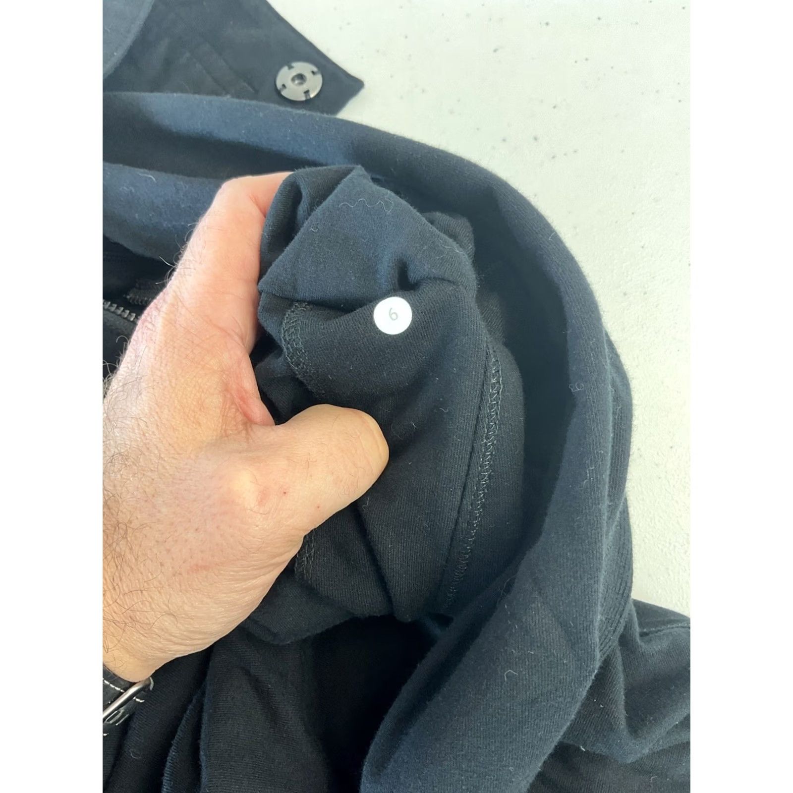 Lululemon Lululemon Method Wrap Jacket BLACK ZIP Size 6 Fall Cowl neck asymmetrical Fall Size M / US 6-8 / IT 42-44 - 6 Thumbnail