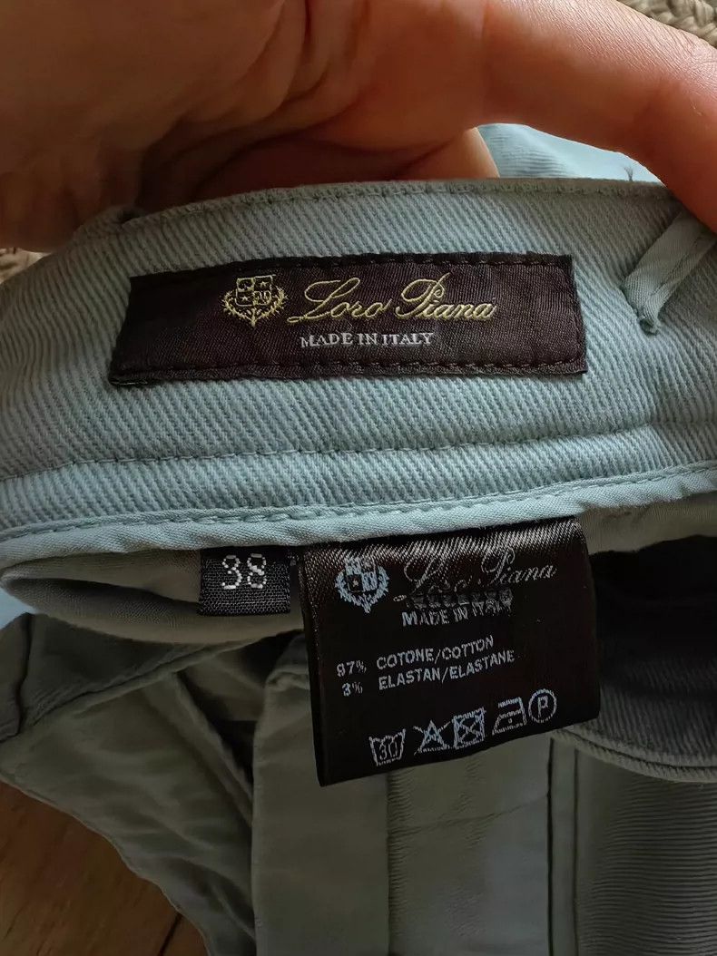 Loro Piana LORO PIANA Classic mid-crotch trousers Size 25" / US 0 / IT 36 - 2 Thumbnail