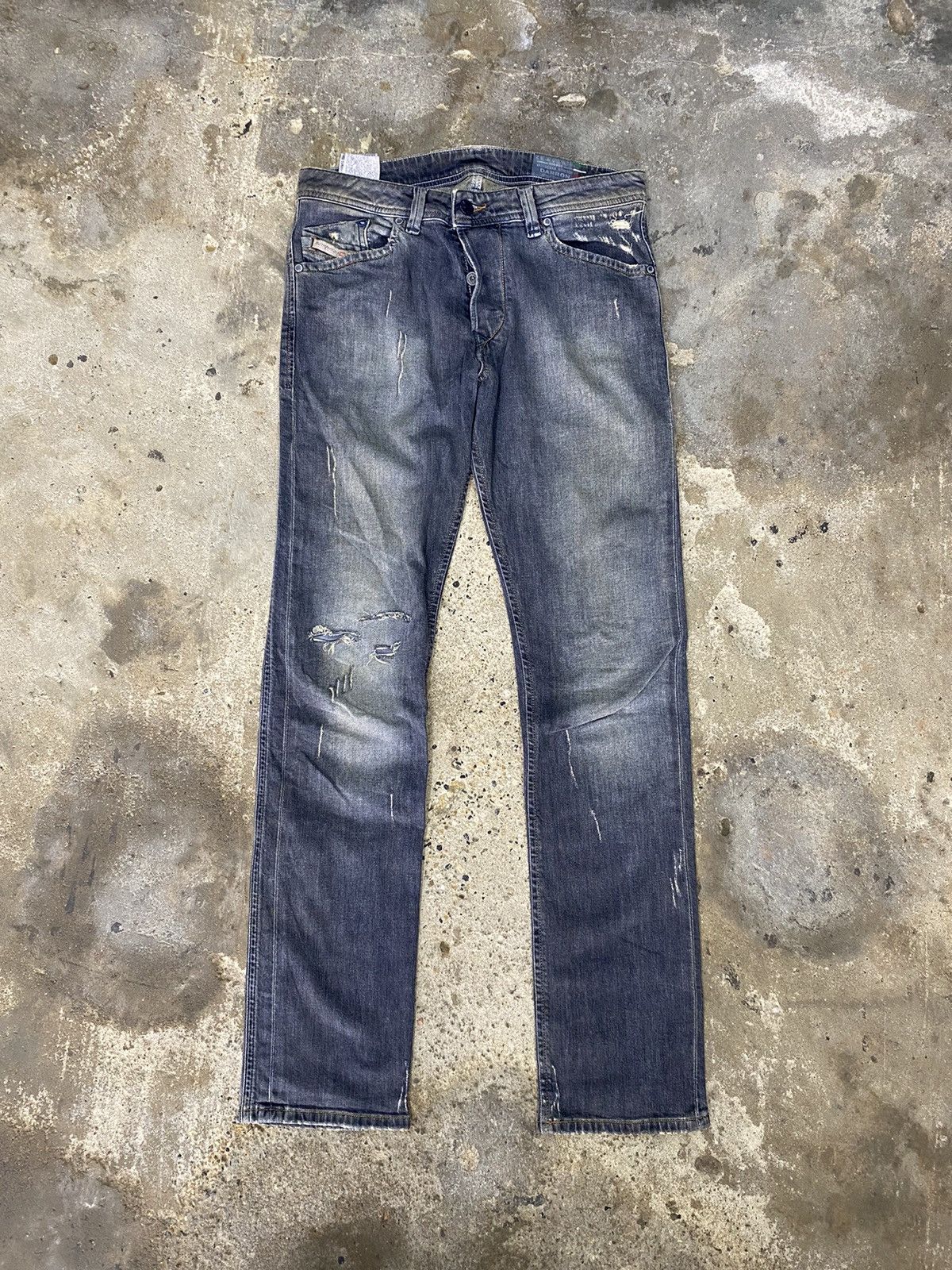 Diesel × Japanese Brand × Vintage Diesel industries blue jeans wash japanese brand Size US 30 / EU 46 - 1 Thumbnail