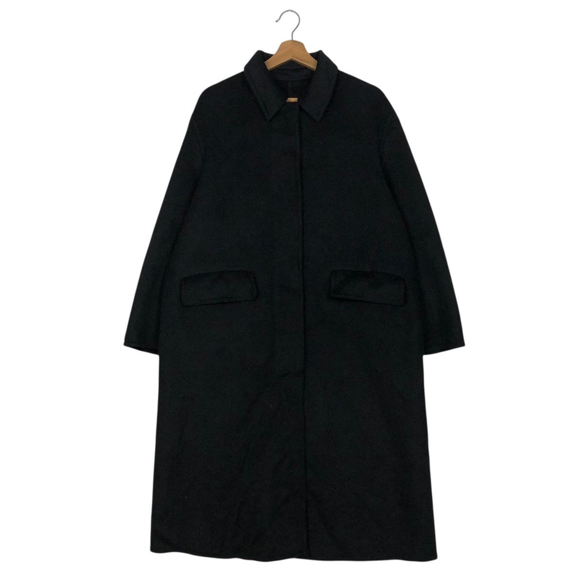 JW Anderson 🔥RICH BLACK OVERSIZED LONG JACKET WOOL JW ANDERSON UNIQLO Size US M / EU 48-50 / 2 - 1 Thumbnail