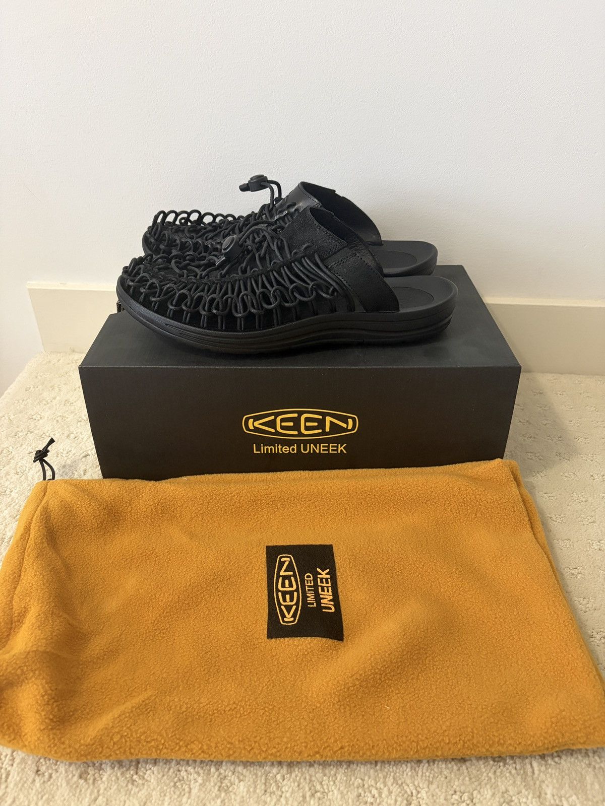Engineered Garments Keen x Engineered Garments Leather Uneek Slides Size US 9 / EU 42 - 2 Thumbnail