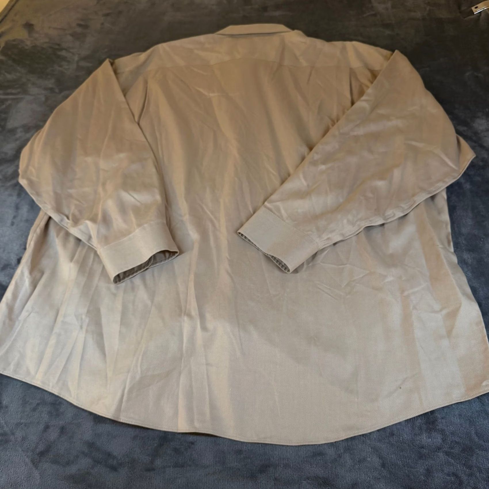 Joseph VINTAGE Joseph & Feiss International Tan 80s 2-Ply Non-Iron Button Up Shirt Mens 18.5 Size US XXL / EU 58 / 5 - 5 Thumbnail