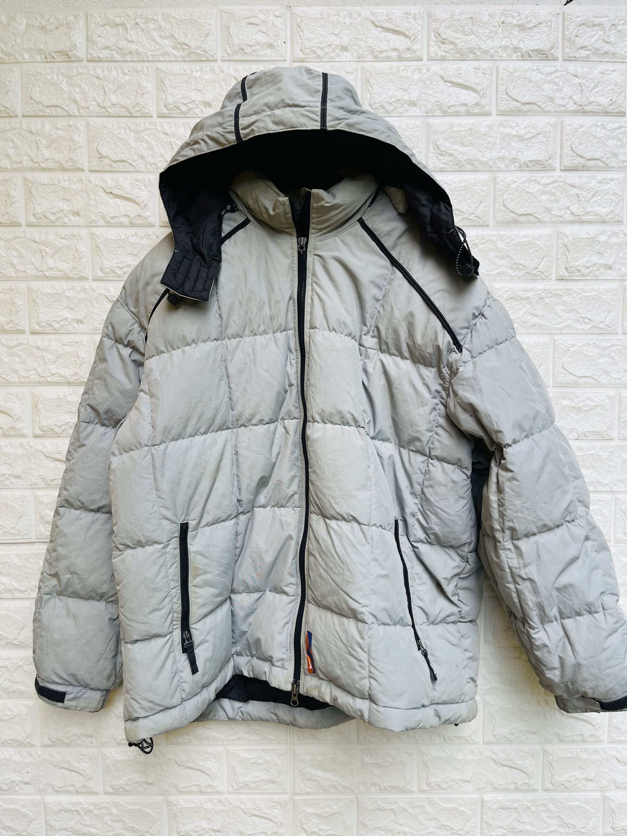 Japanese Brand × Nike Vintage Nike Bomber Jacket Japanese Designer Fashion Size US L / EU 52-54 / 3 - 1 Thumbnail