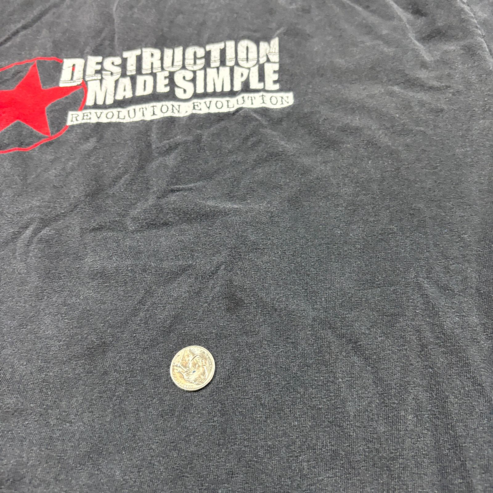 Alstyle × Band Tees × Vintage VTG Destruction Made Simple Revolution Evolution Shirt Large Size US L / EU 52-54 / 3 - 10 Thumbnail