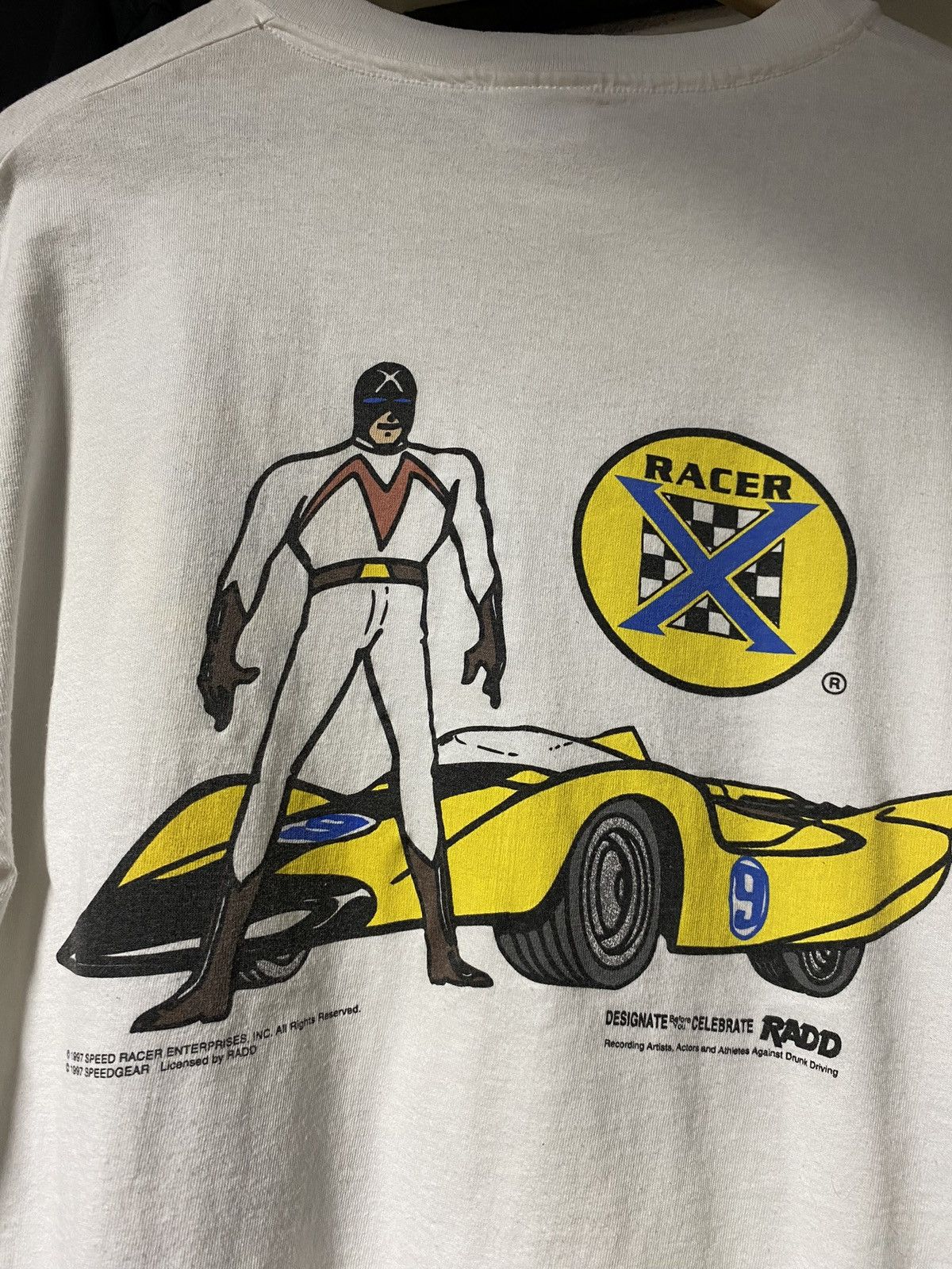Vintage Vintage 90’s Speed Racer T-Shirt Vtg Cartoon Tee Large Size US L / EU 52-54 / 3 - 7 Thumbnail