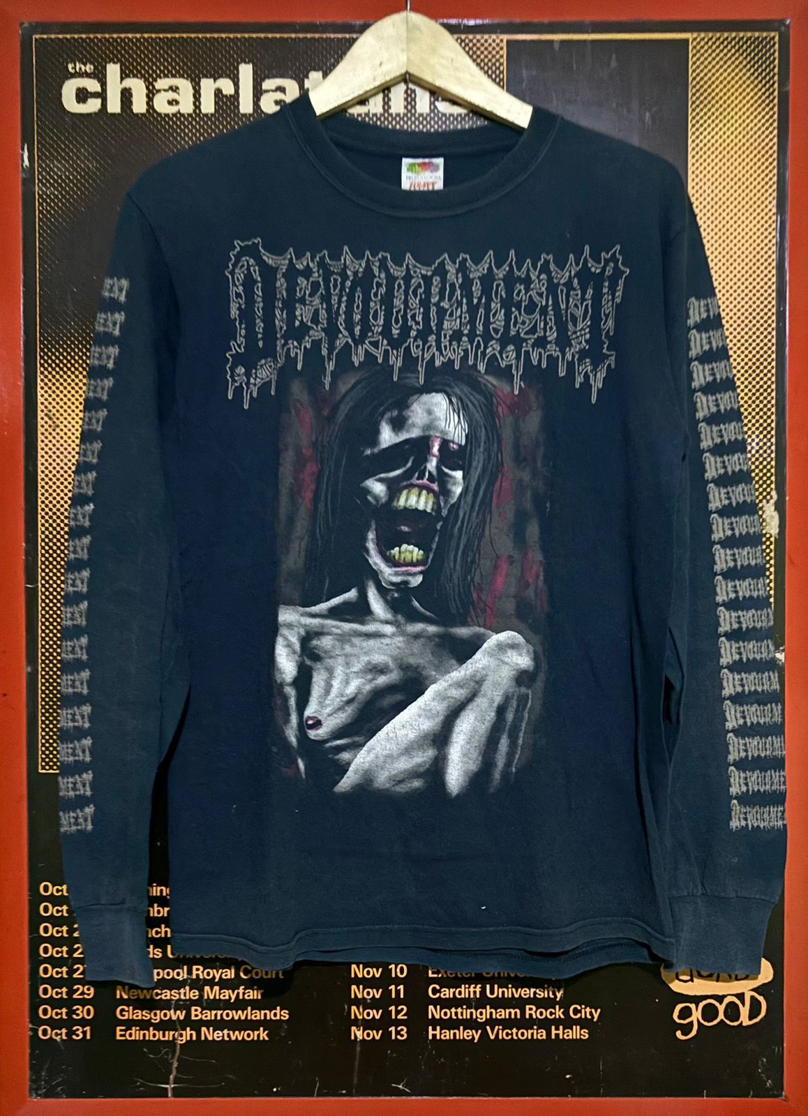 Band Tees Rare Devourment long sleeve Cradle of filth cannibal corpse Size US M / EU 48-50 / 2 - 2 Thumbnail