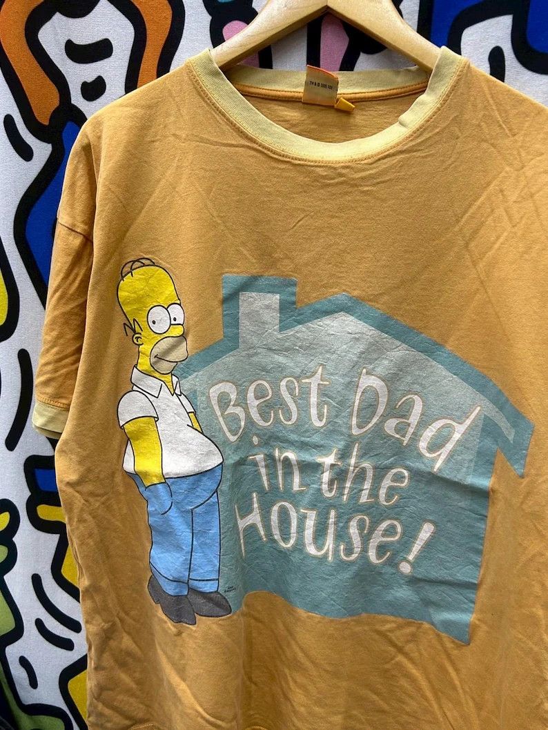 Vintage Vintage 2005 The Simpsons tshirt size XL Size US XL / EU 56 / 4 - 1 Thumbnail