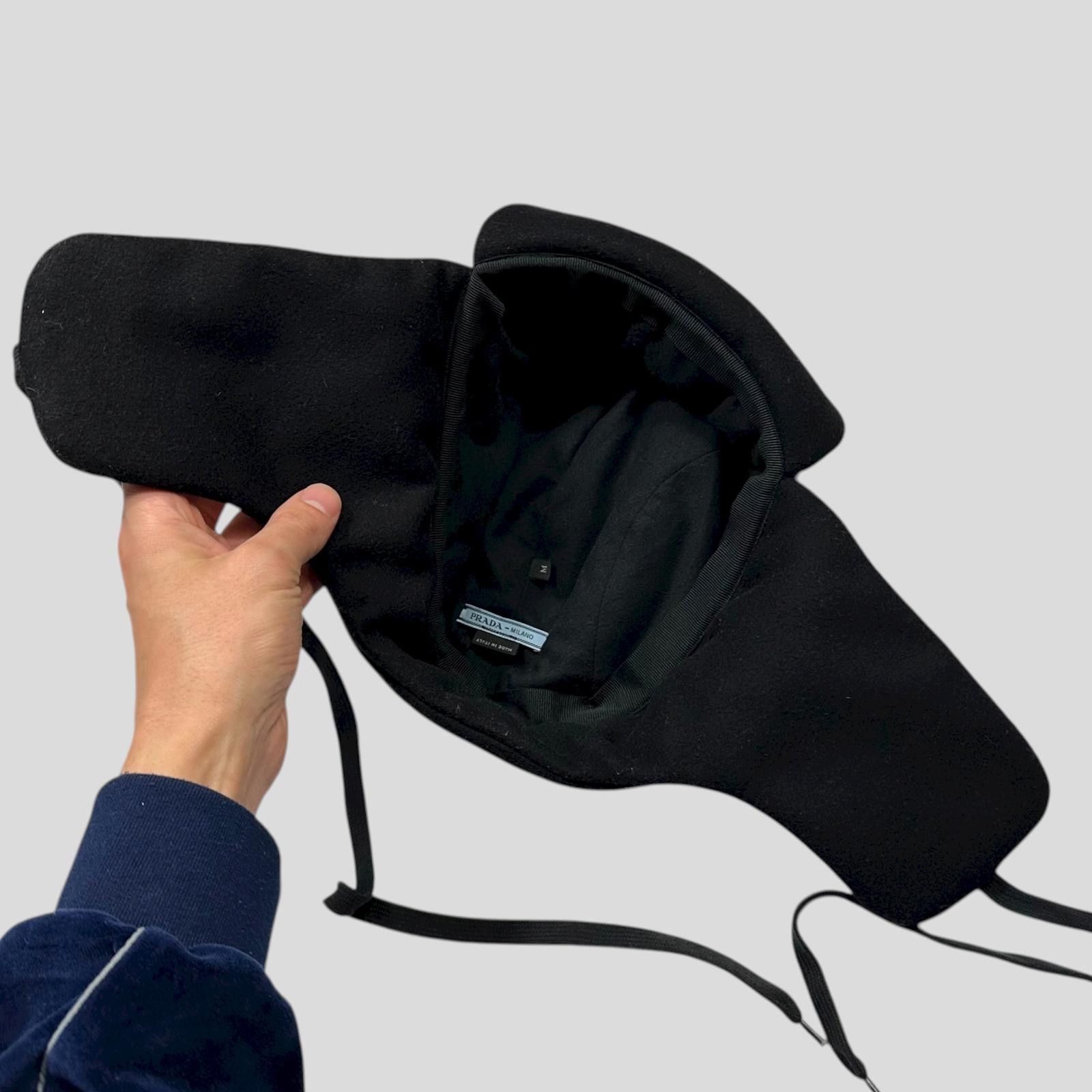 Prada Prada 00’s 3D Wool Padded Trapper Hat - S/M Size ONE SIZE - 4 Thumbnail