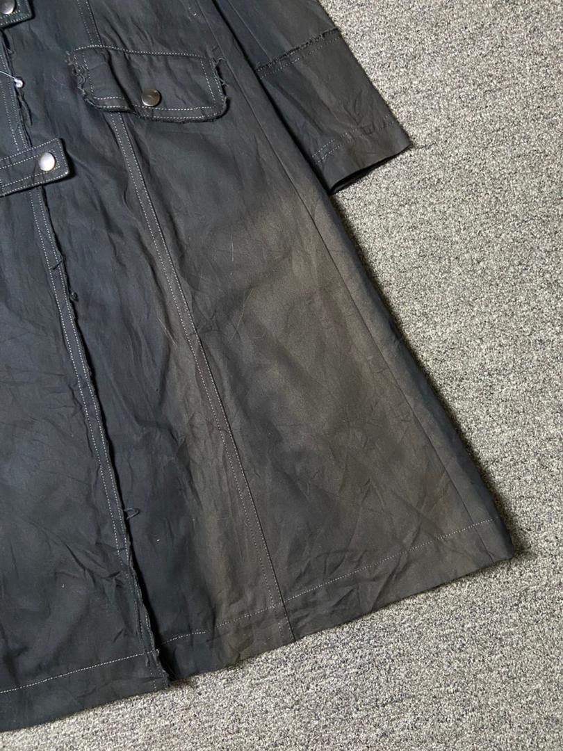 Japanese Brand Vintage Mananan McLir Long Cotton Jacket (176) Size US XXS / EU 40 - 8 Thumbnail