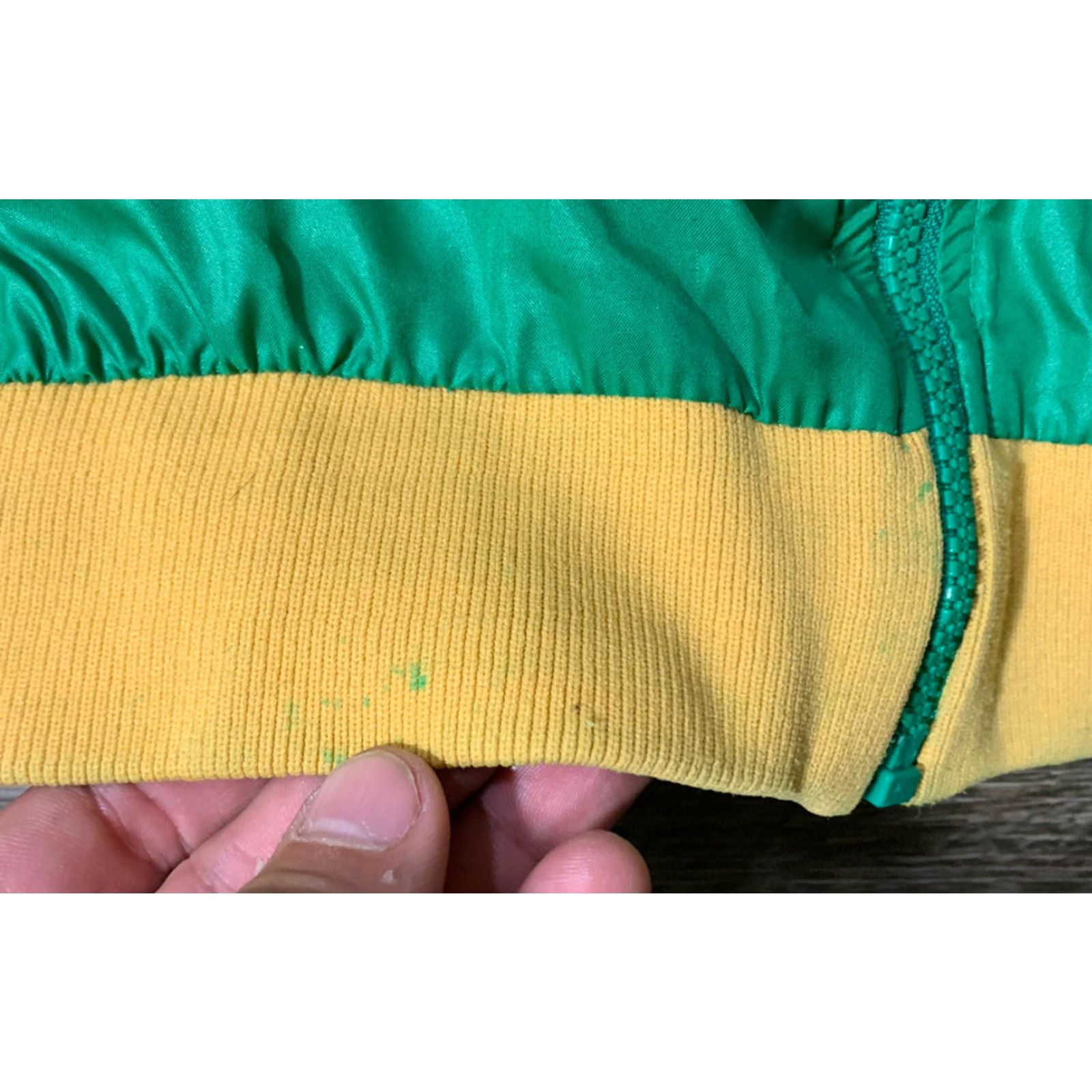 Vintage VINTAGE Duckster Green Windbreaker Jacket Mens Medium Size US M / EU 48-50 / 2 - 6 Thumbnail