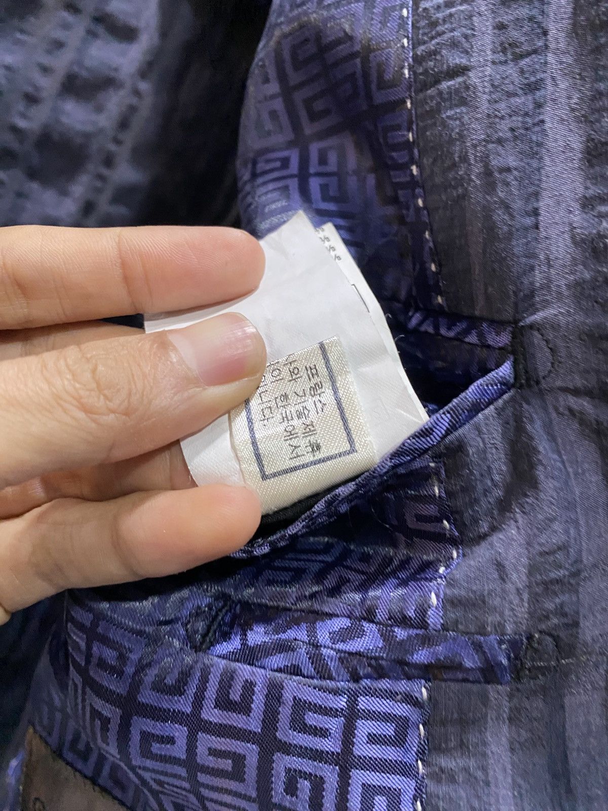 Givenchy Givenchy men vintage stripe blazer coat Size 48L - 15 Thumbnail