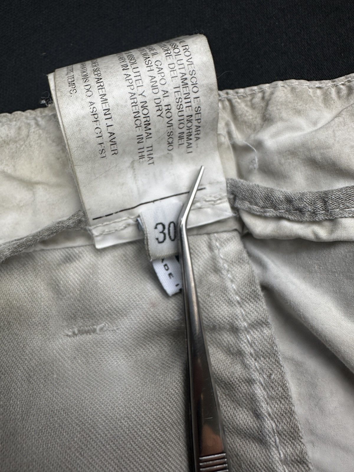 Rick Owens Drkshdw FW09 Aircut Poplin pants Size US 31 - 11 Thumbnail