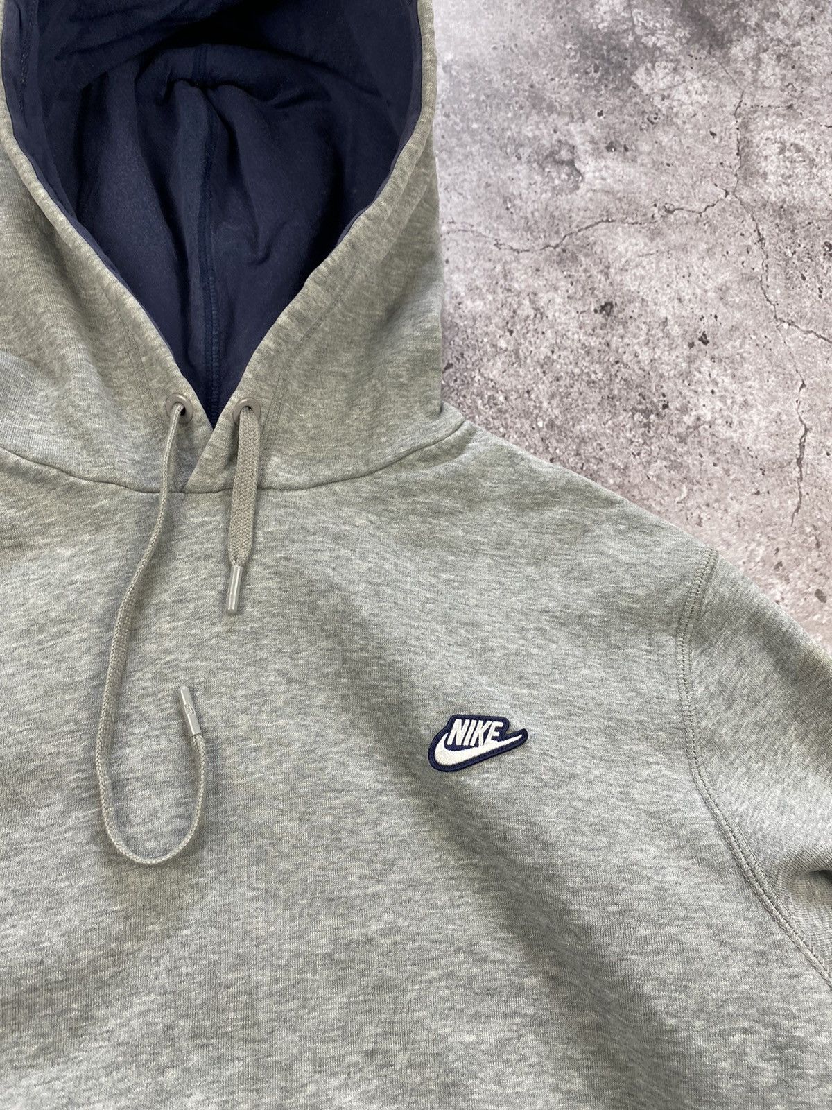Japanese Brand × Nike × Vintage Nike Vintage Hoodie Big Logo Japanese Y2K Boxy Cropped Rare Size US L / EU 52-54 / 3 - 4 Thumbnail