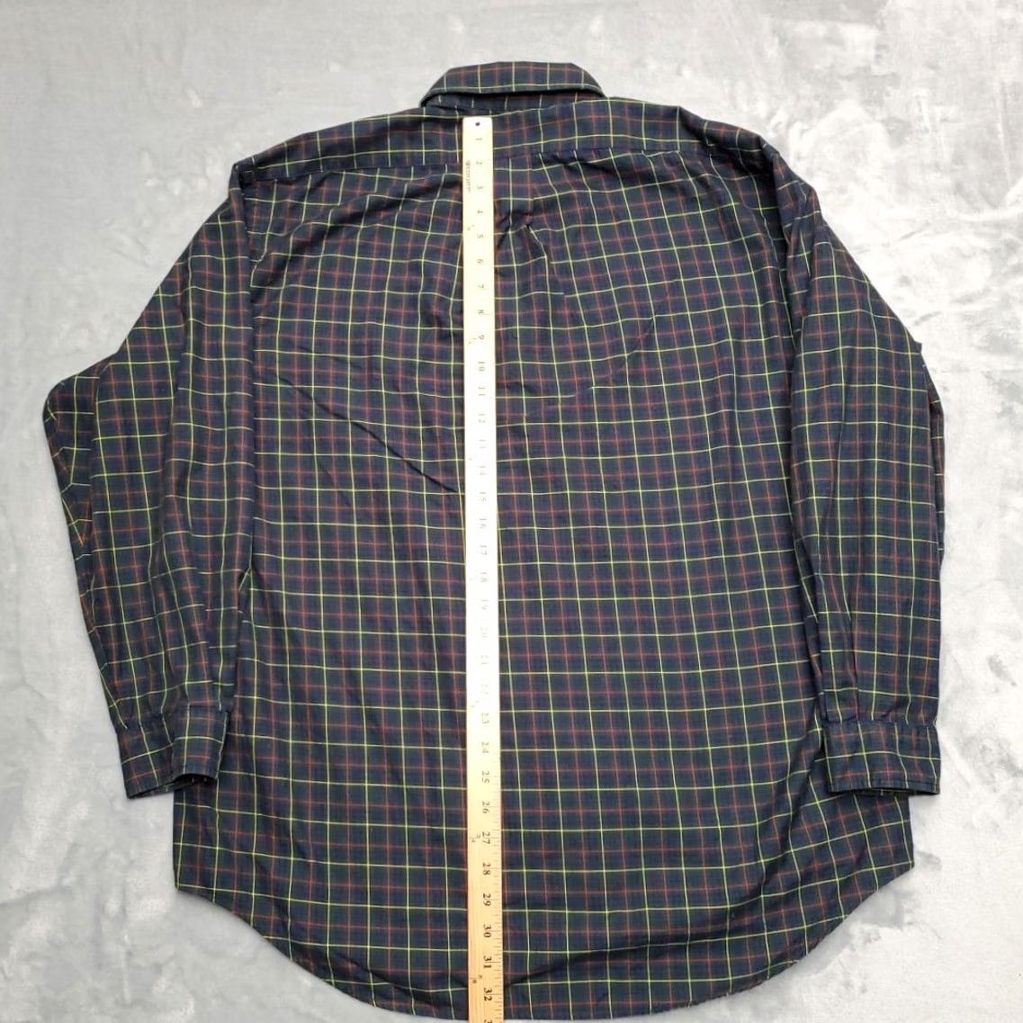 Polo Ralph Lauren Ralph Lauren Shirt Mens XL Blue Plaid 100% Cotton Long Sleeve Classic Button-Up Collared Size US XL / EU 56 / 4 - 5 Thumbnail