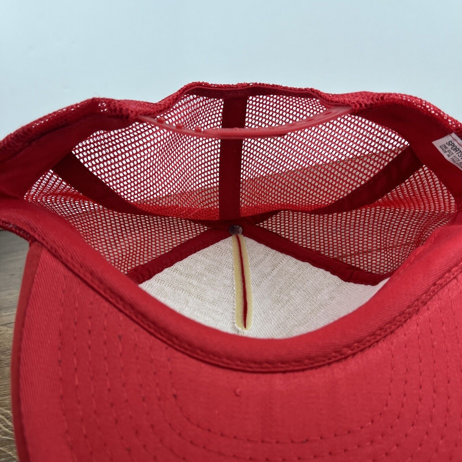 Other CAP Snapback Hat Red Hat Adjustable Adult Size Hat Red Cap Size ONE SIZE - 13 Thumbnail