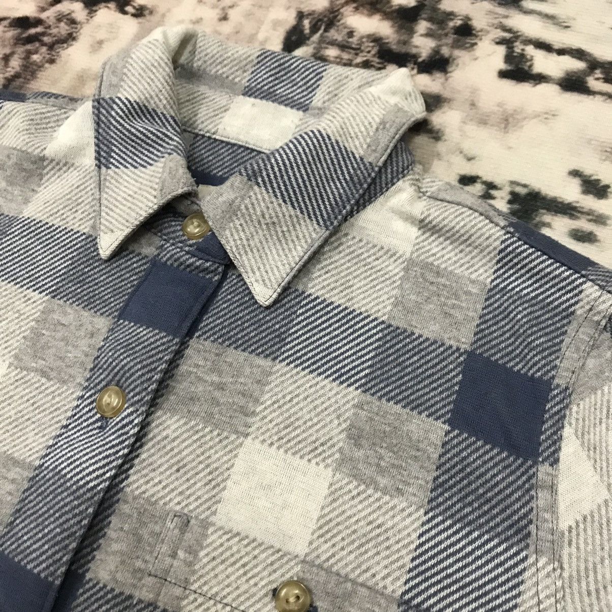 Japanese Brand × L.L. Bean × Vintage Vintage L.L Bean Three Blend Button Up Flannel Shirt Size US S / EU 44-46 / 1 - 5 Thumbnail