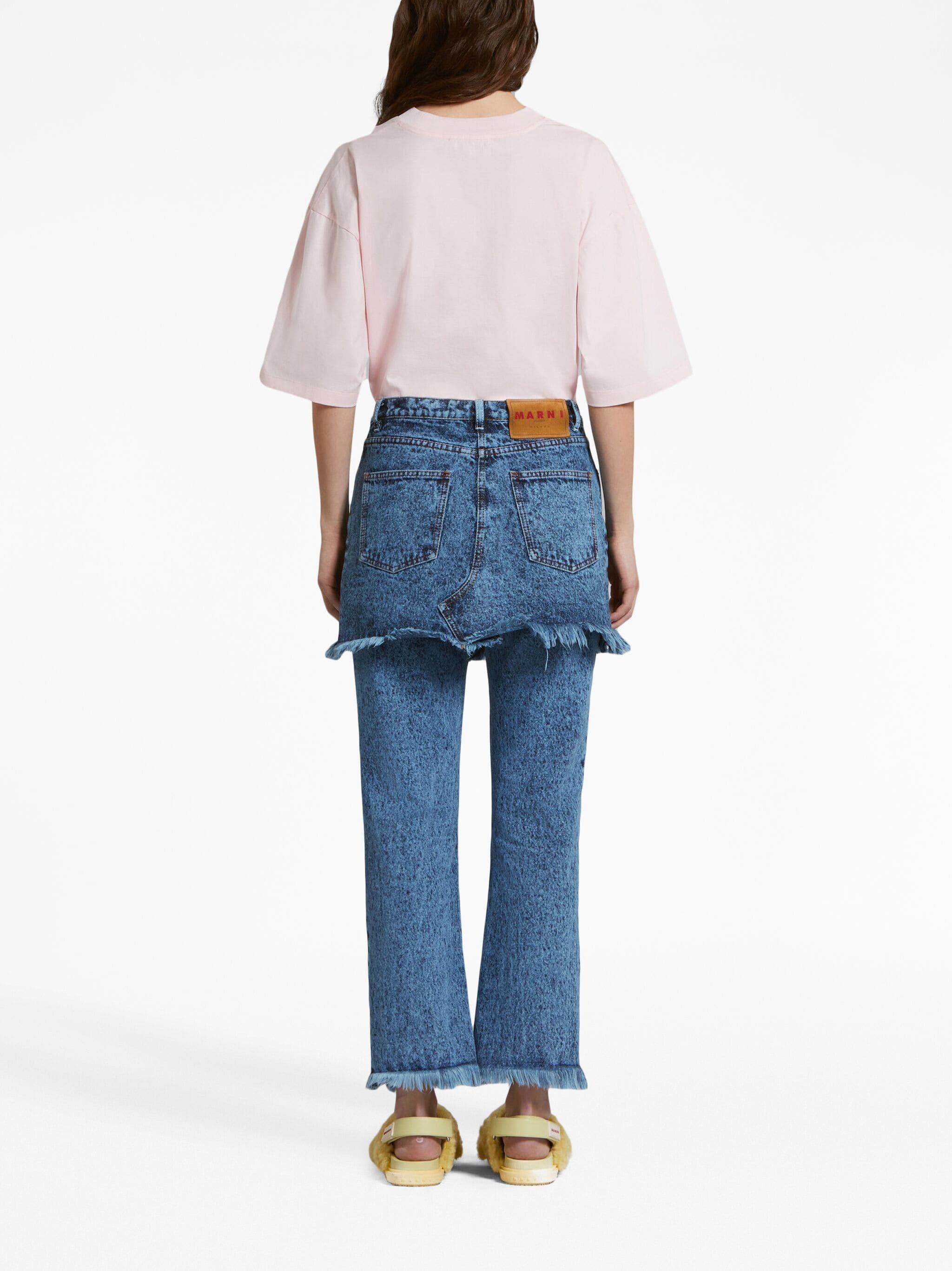 Marni o1w1db10125 Pants in Denim Size 28" / US 6 / IT 42 - 4 Thumbnail