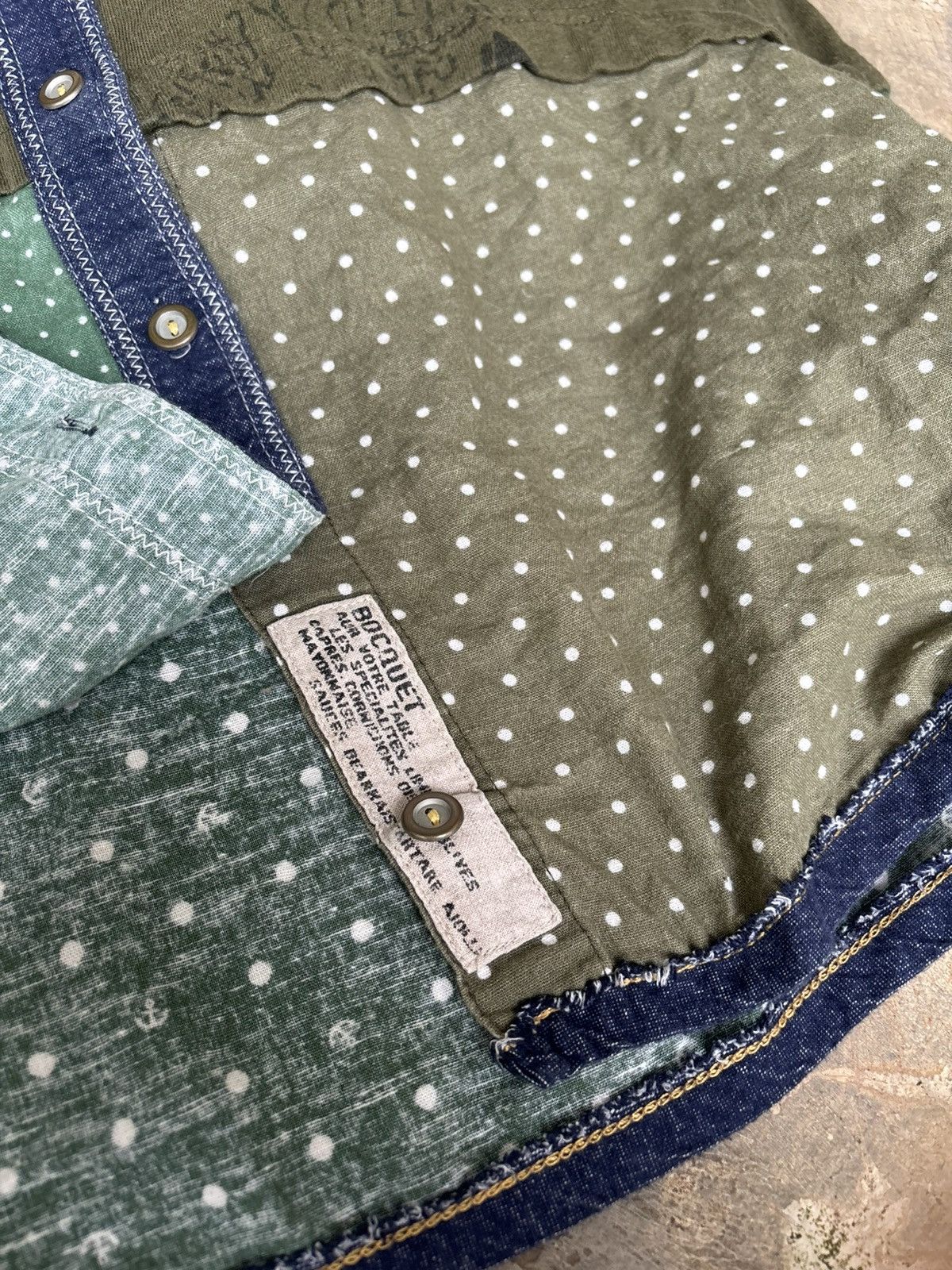 Hysteric Glamour Lime.Inc Pacthworck RRL Ralphlauren Style Shirt Size US L / EU 52-54 / 3 - 8 Thumbnail