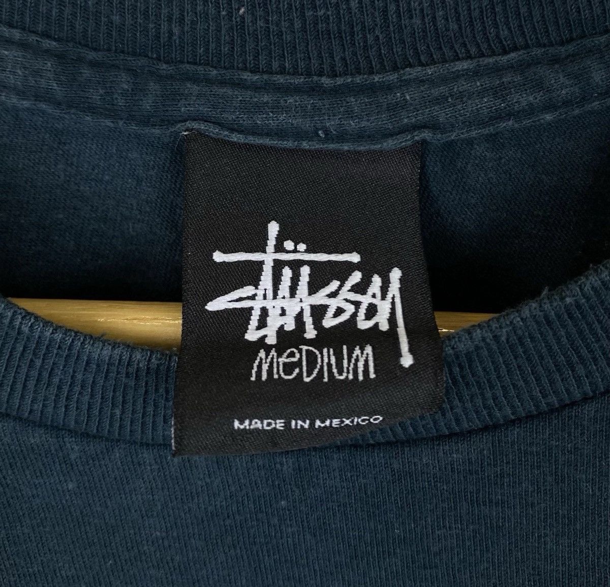 Stussy Stussy 1980 Crew Neck T-shirt Black Blue Top Skate Gang City Size US M / EU 48-50 / 2 - 4 Thumbnail