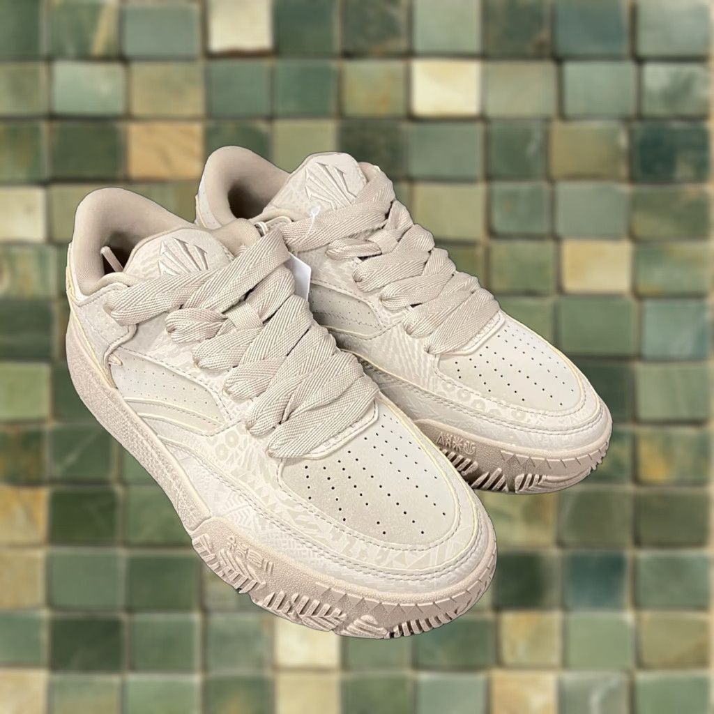 ANTA Hela Code Kai Sneaker Men's Size US 6.5 Brown Skate Shoe Lace Up