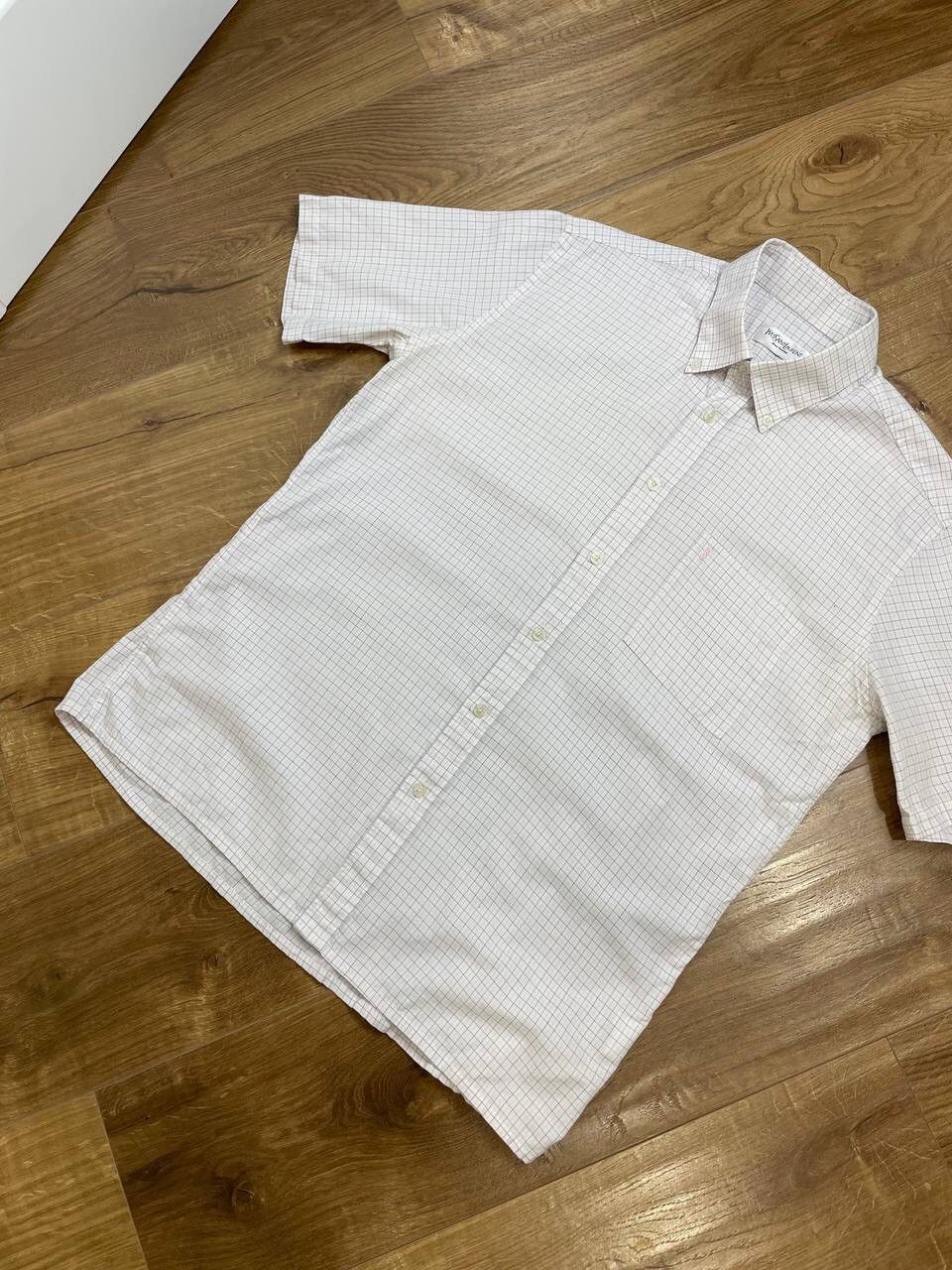 Vintage × Yves Saint Laurent Vintage 90’s Y2K Style YSL Yves Saint Laurent Shirt Tee Size US L / EU 52-54 / 3 - 4 Thumbnail