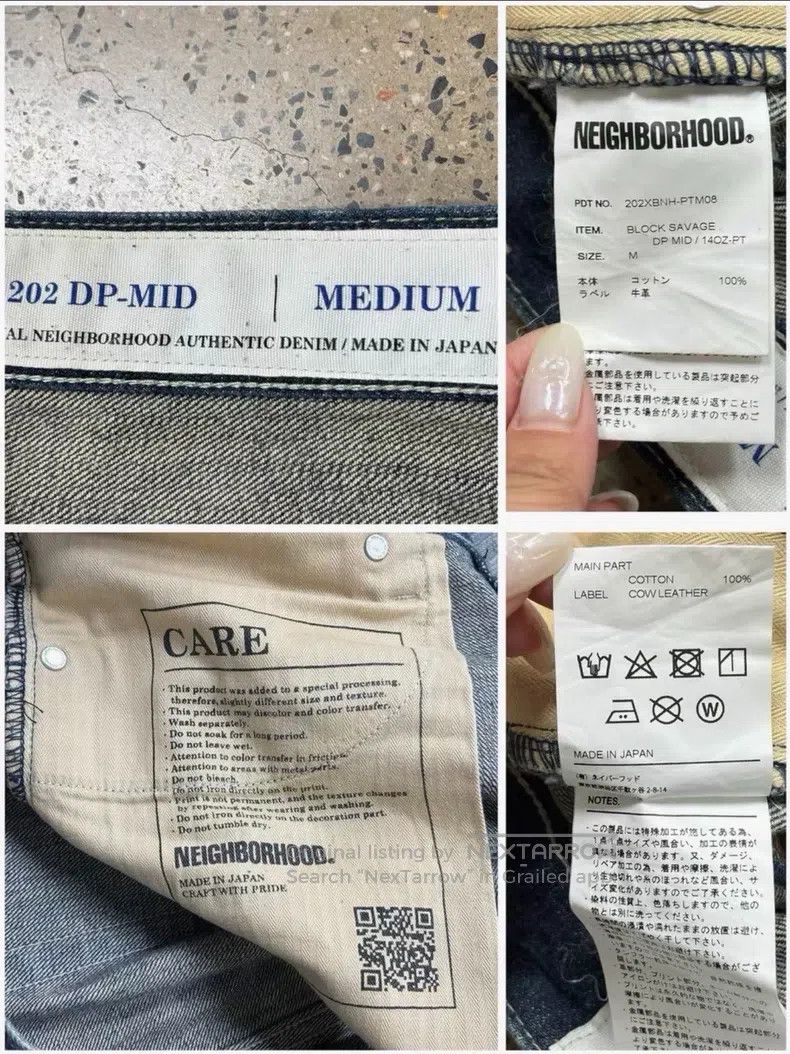 Neighborhood Neighborhood size M Denim Jeans Size US 27 - 8 Thumbnail