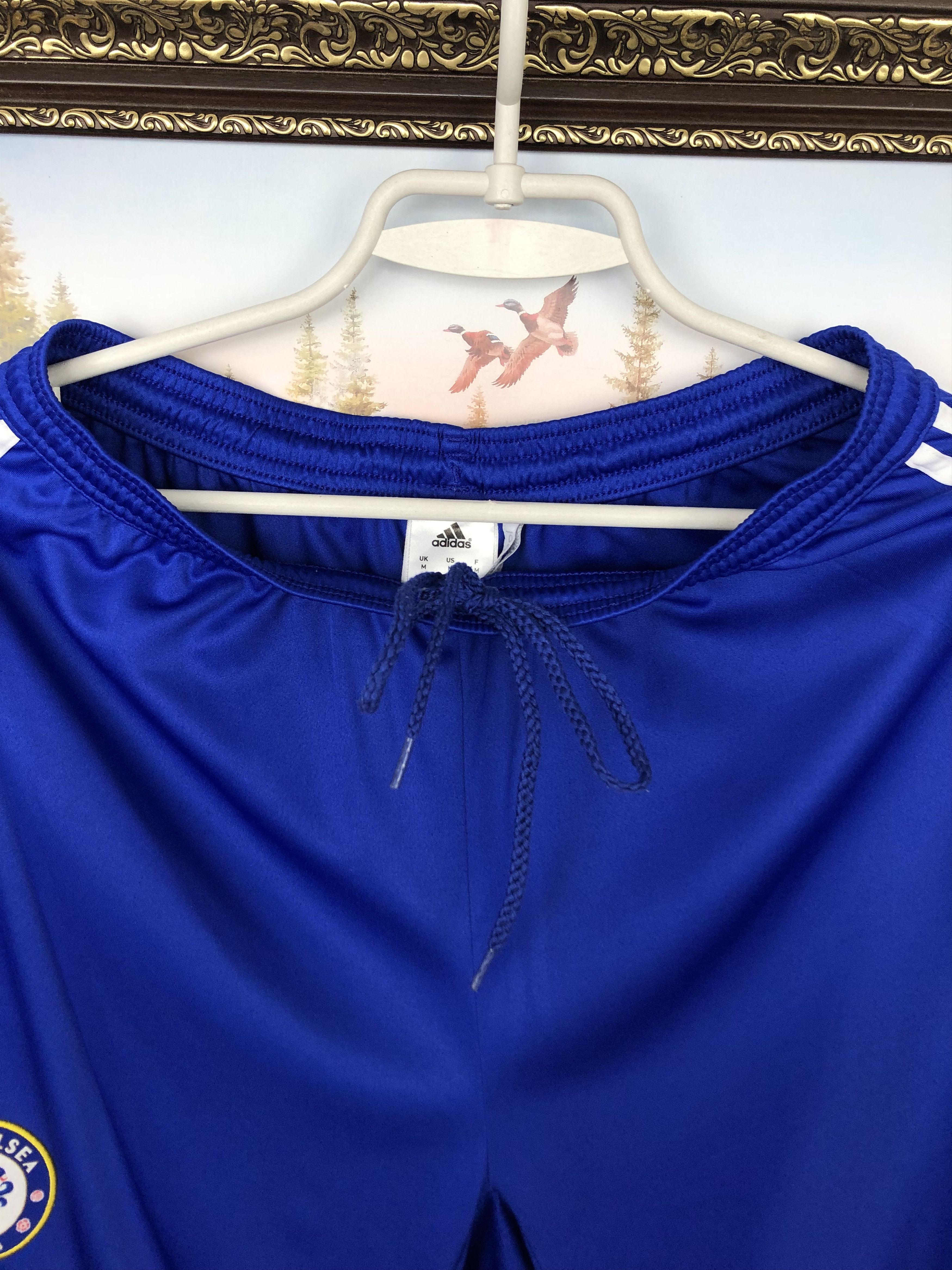 Adidas Adidas Chelsea Football Shorts Soccer Blue Mens #9 Falcao M Size US 32 / EU 48 - 5 Thumbnail
