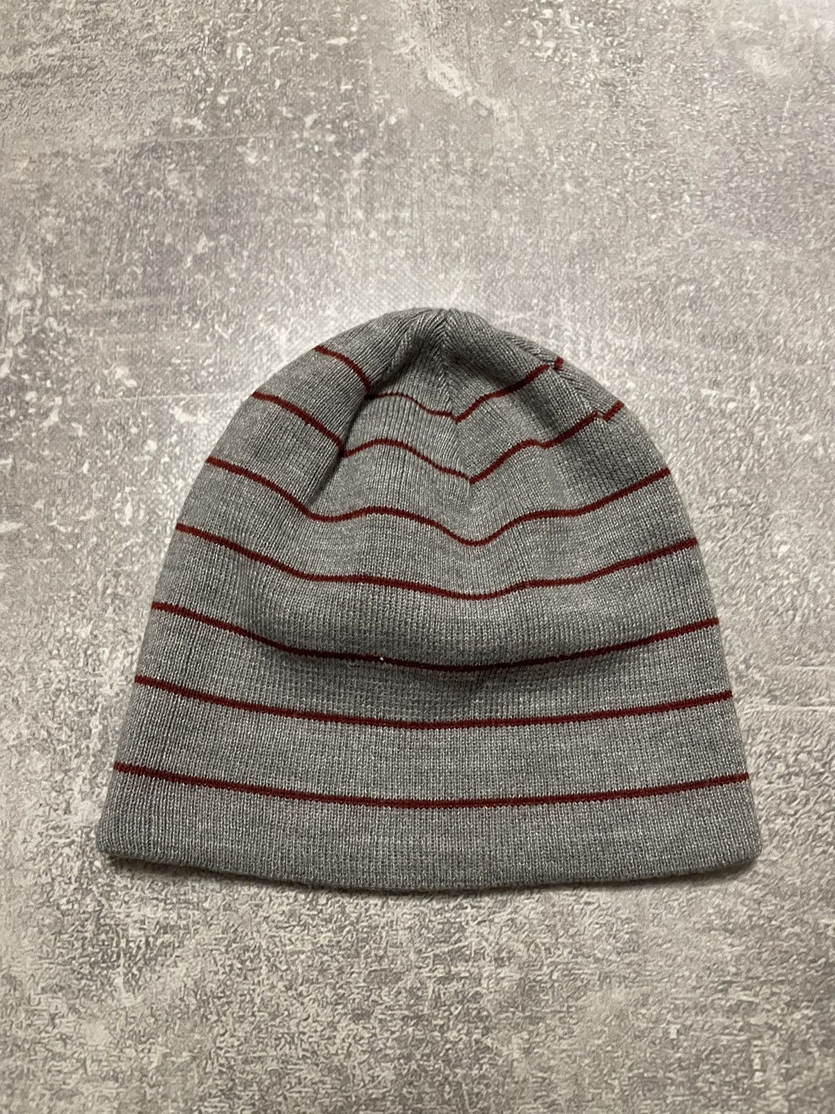 Nike Vintage Nike Reversible Striped Swoosh Logo Hat Y2K Size ONE SIZE - 3 Thumbnail
