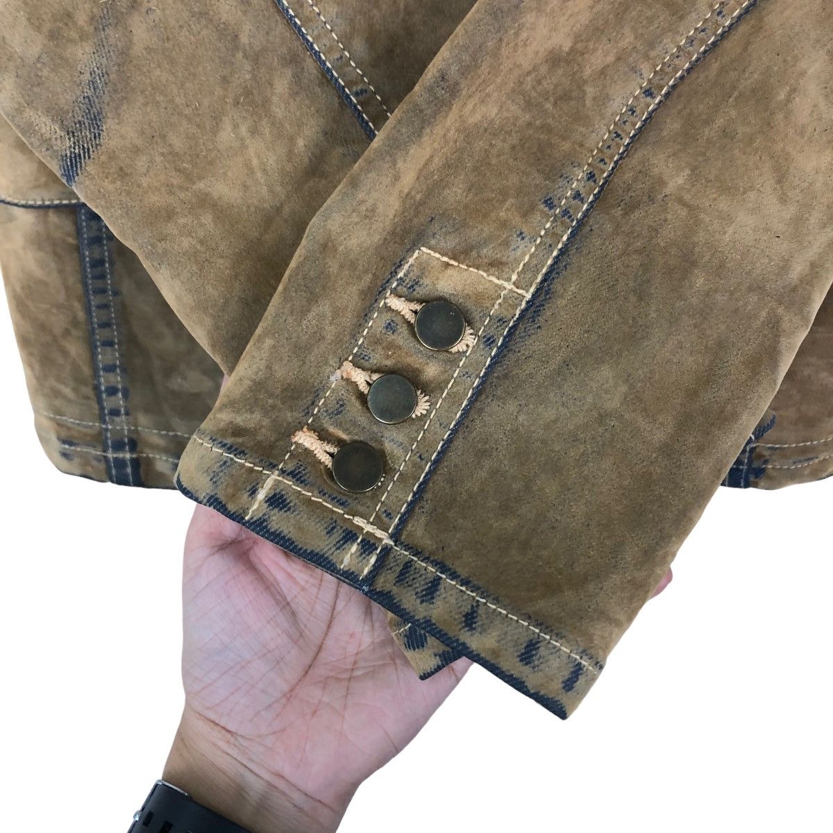 Japanese Brand 🔥ISSEY MIYAKE JAPAN MUTE DISTRESSED JACKET Size US S / EU 44-46 / 1 - 11 Thumbnail
