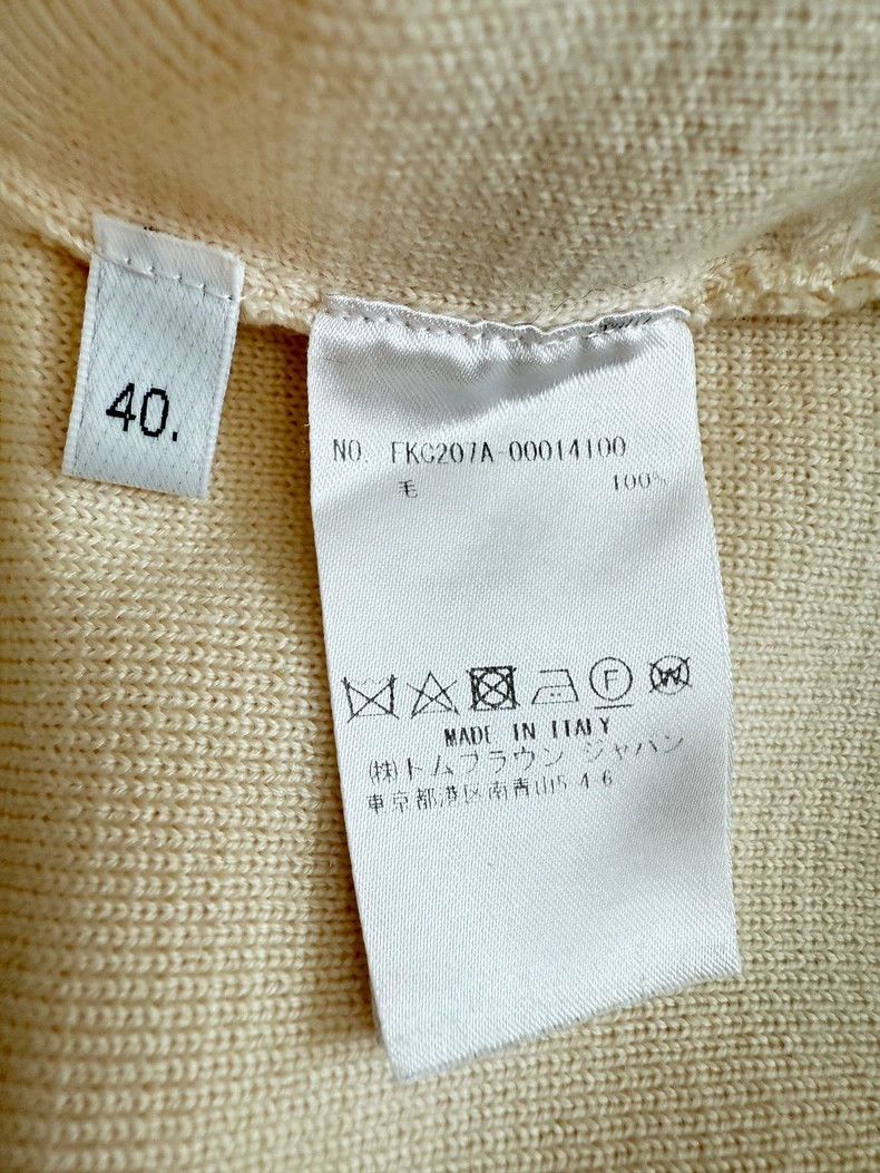 Thom Browne Thom Browne V-neck sweater Size S / US 4 / IT 40 - 6 Thumbnail