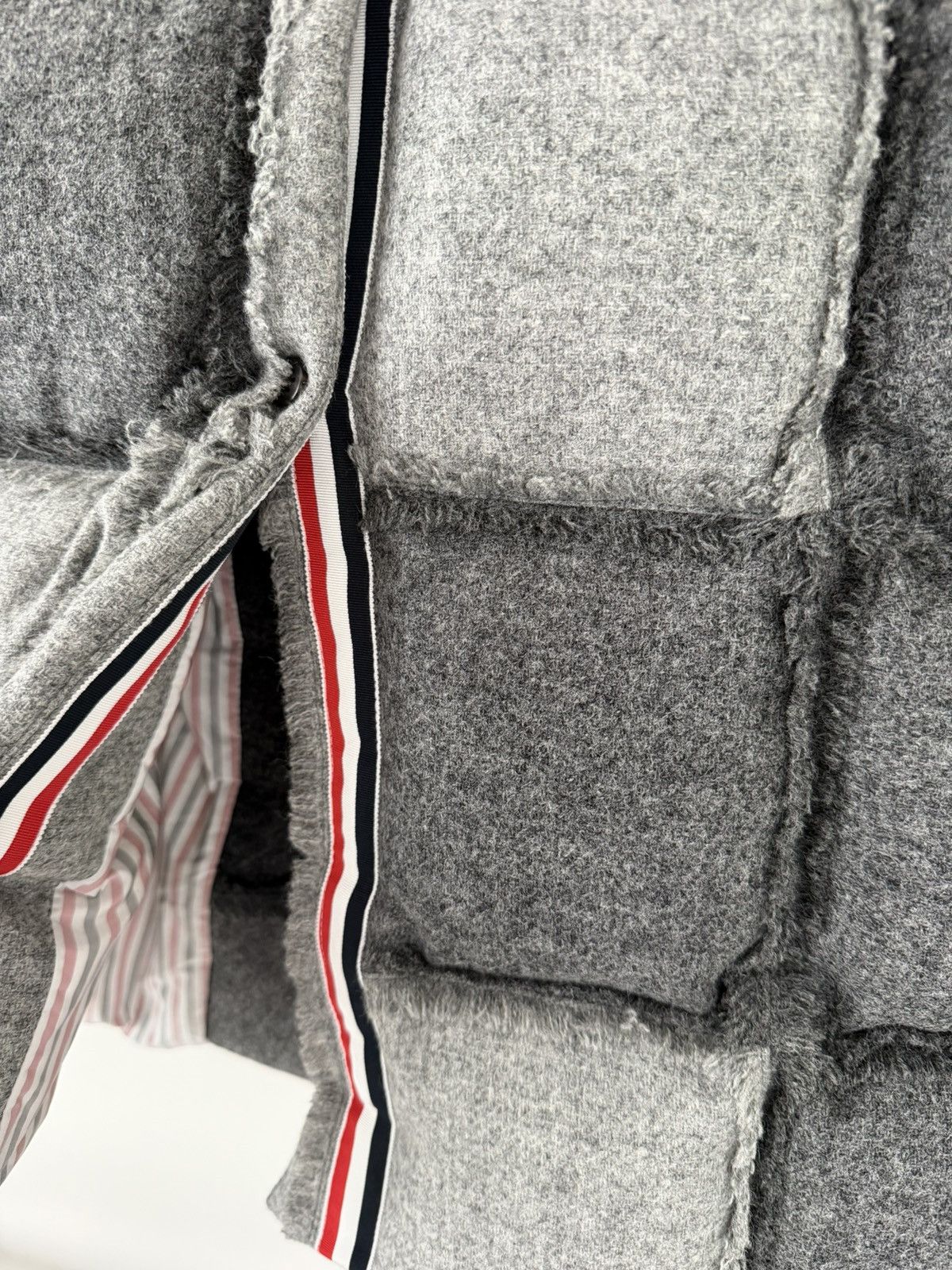 Thom Browne Thom Browne Patchwork Quilted Wool Coat (Size 1 Fits EU 48) Size US S / EU 44-46 / 1 - 8 Thumbnail