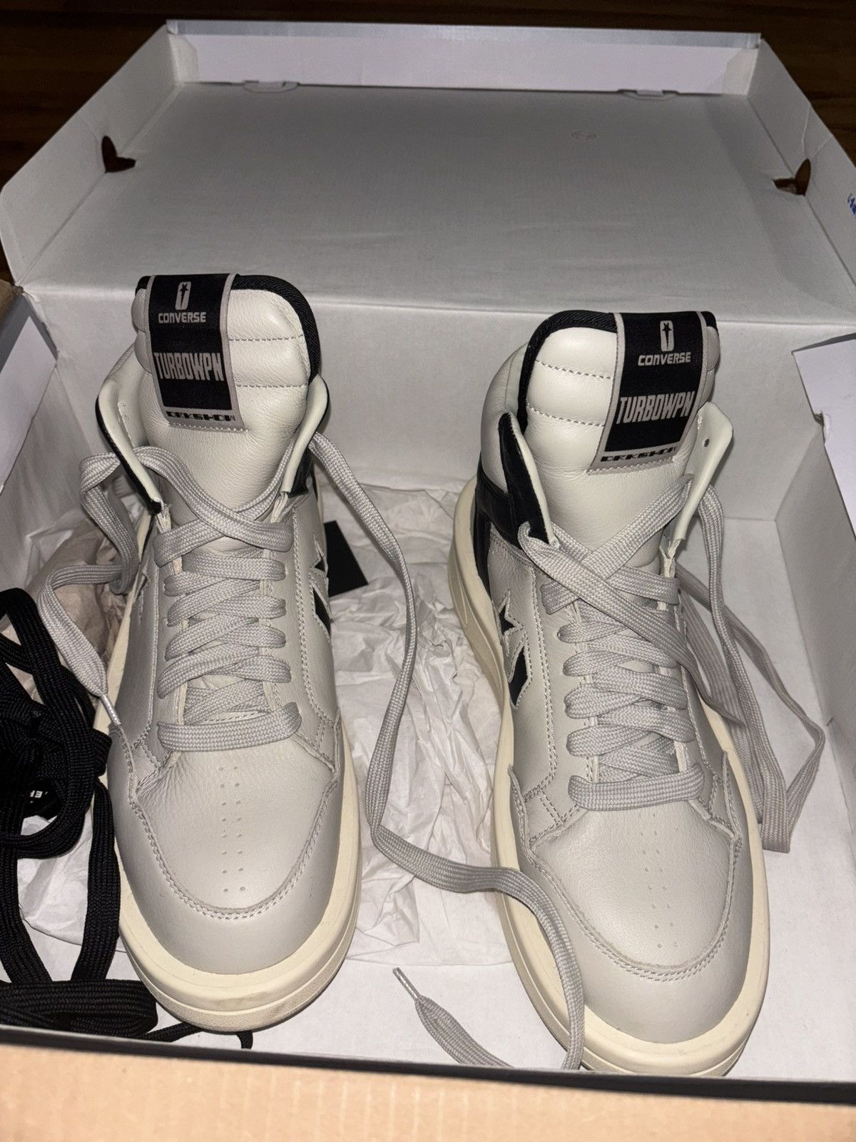 Rick Owens Drkshdw Rick Owens DRKSHDW "Oyster" Size US 10 / EU 43 - 2 Thumbnail