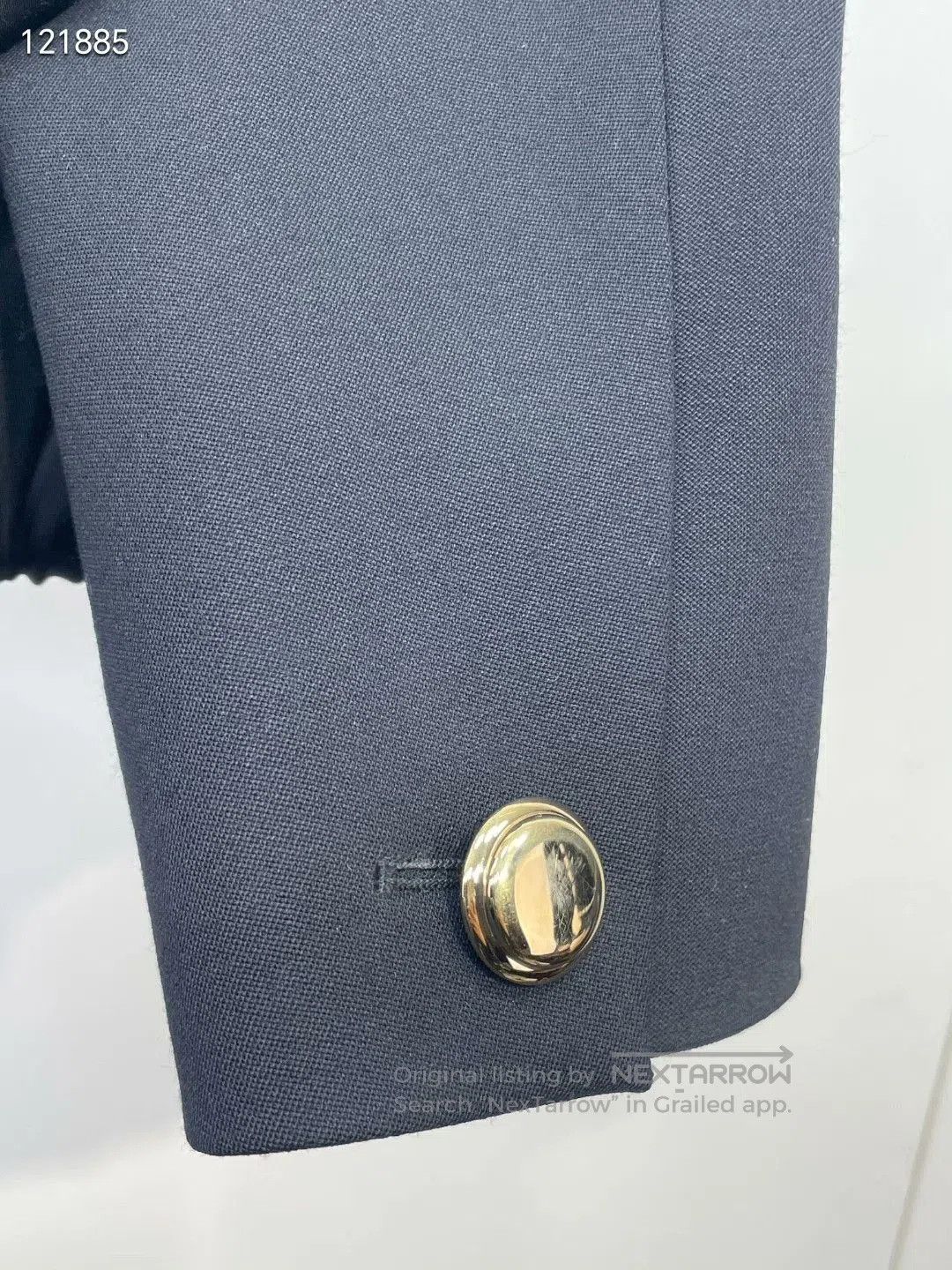 Miu Miu Miu Miu Black White Lapel Short Coat. Size XS / US 0-2 / IT 36-38 - 4 Thumbnail