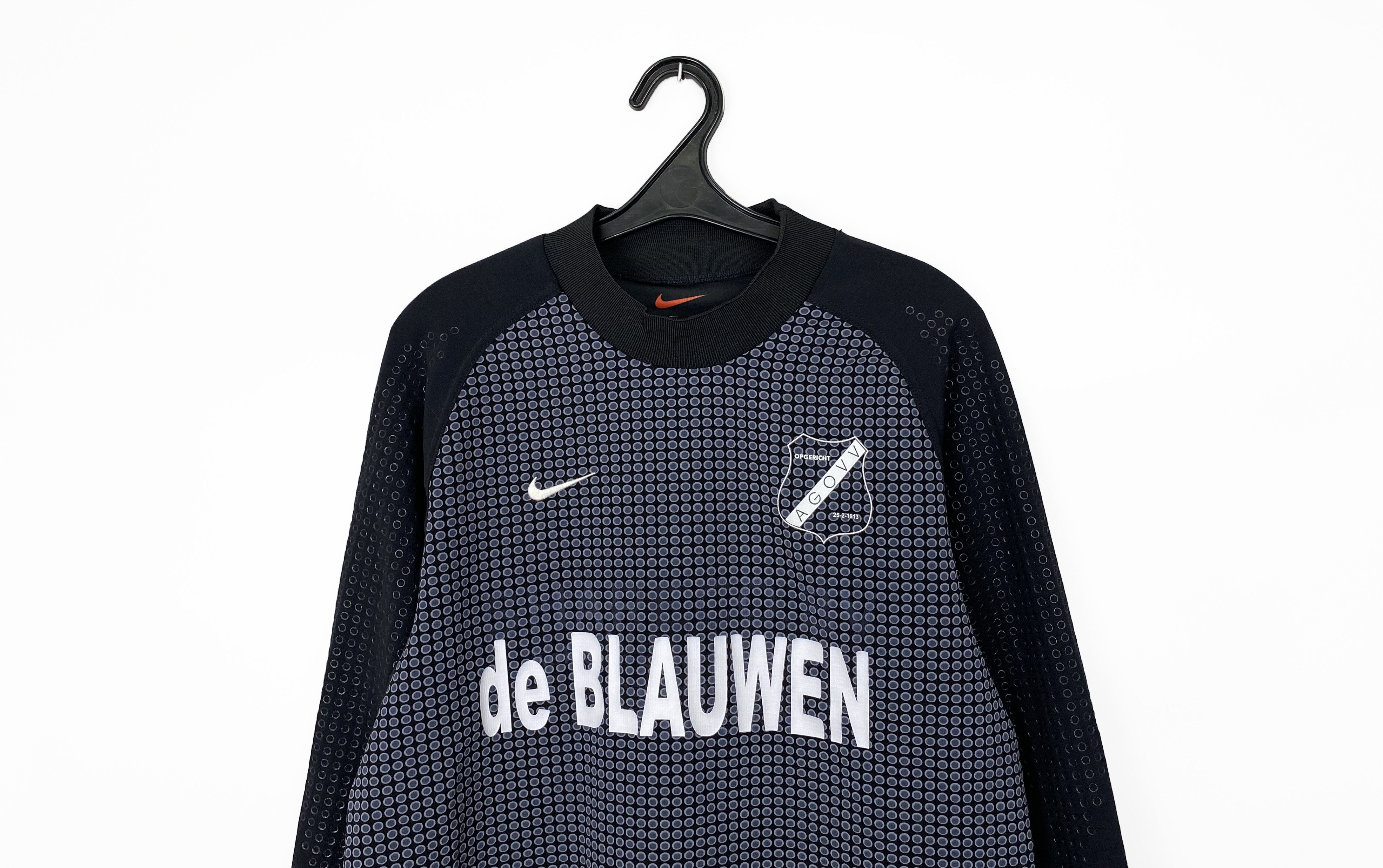 Nike 2000/01 AGOVV Goalkeeper Jersey 1 NIKE Eredivisie Football Size US L / EU 52-54 / 3 - 3 Thumbnail