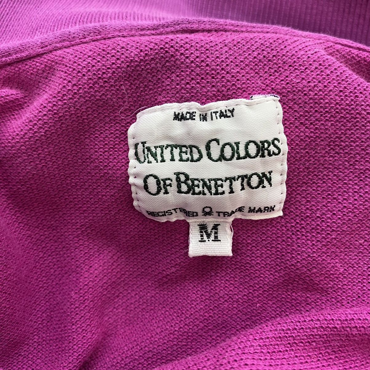 United Colors Of Benetton UNITED COLOURS Of BENETTON Purple Button Up Collar Long Size US M / EU 48-50 / 2 - 5 Thumbnail