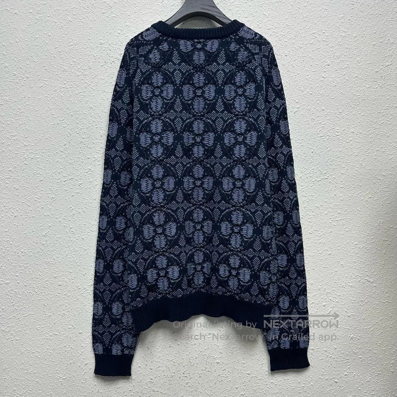 Louis Vuitton Louis Vuitton size4L Three-color knitted full-print sweater Size US XXL / EU 58 / 5 - 2 Thumbnail