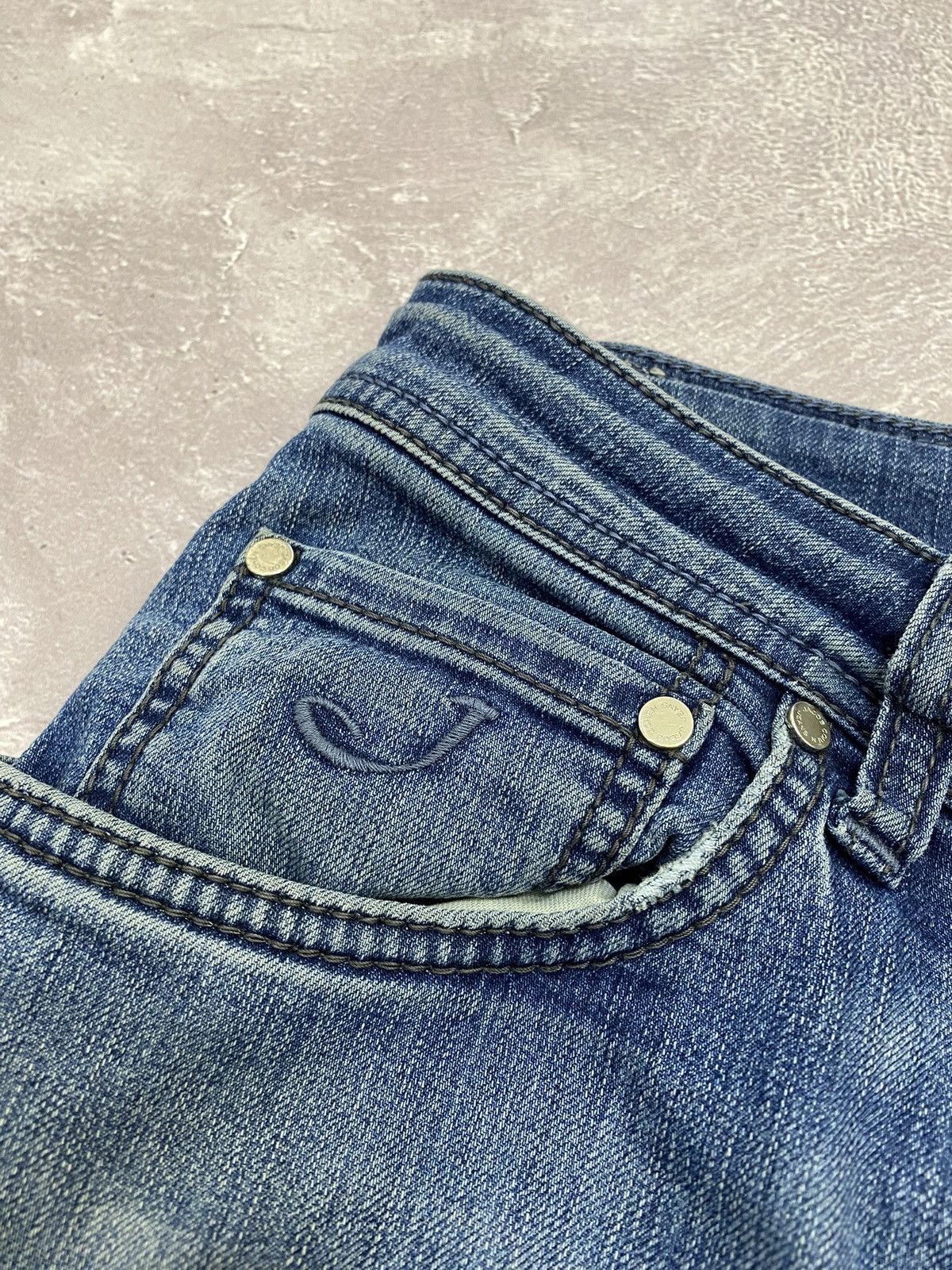 Jacob Cohen Vintage Y2K Jacob Cohen Handmade Tailored Jeans Size 35 Size US 35 - 12 Thumbnail
