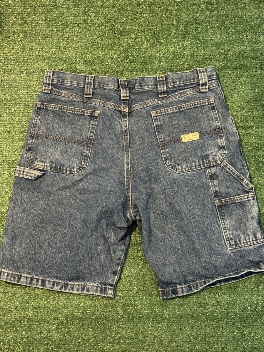 Wrangler Vintage Y2K Wrangler Carpenter Denim Jorts Size US 36 / EU 52 - 7 Thumbnail