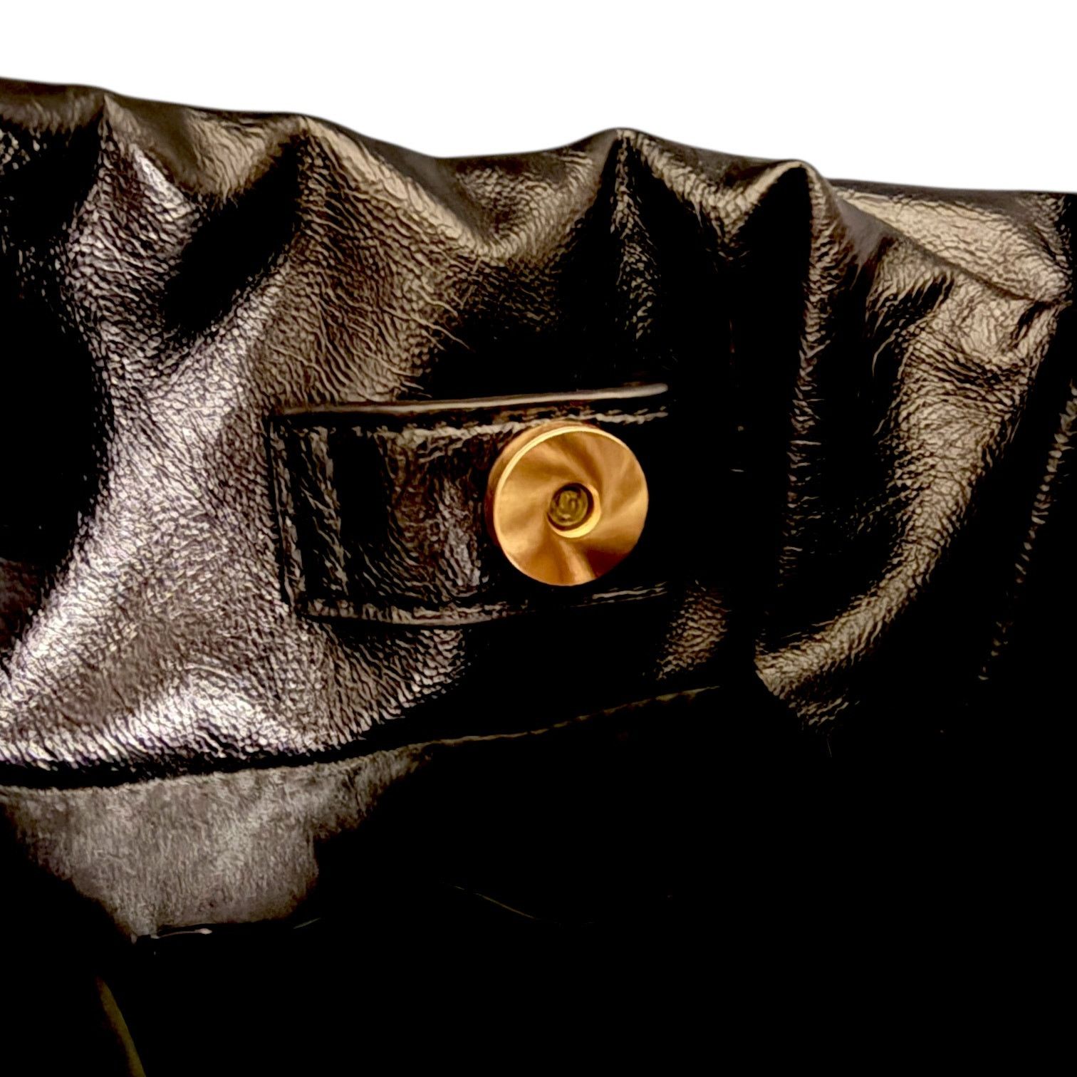 Topshop Topshop Puffy Black Single Compartment Purse Tote Bag Size ONE SIZE - 6 Thumbnail