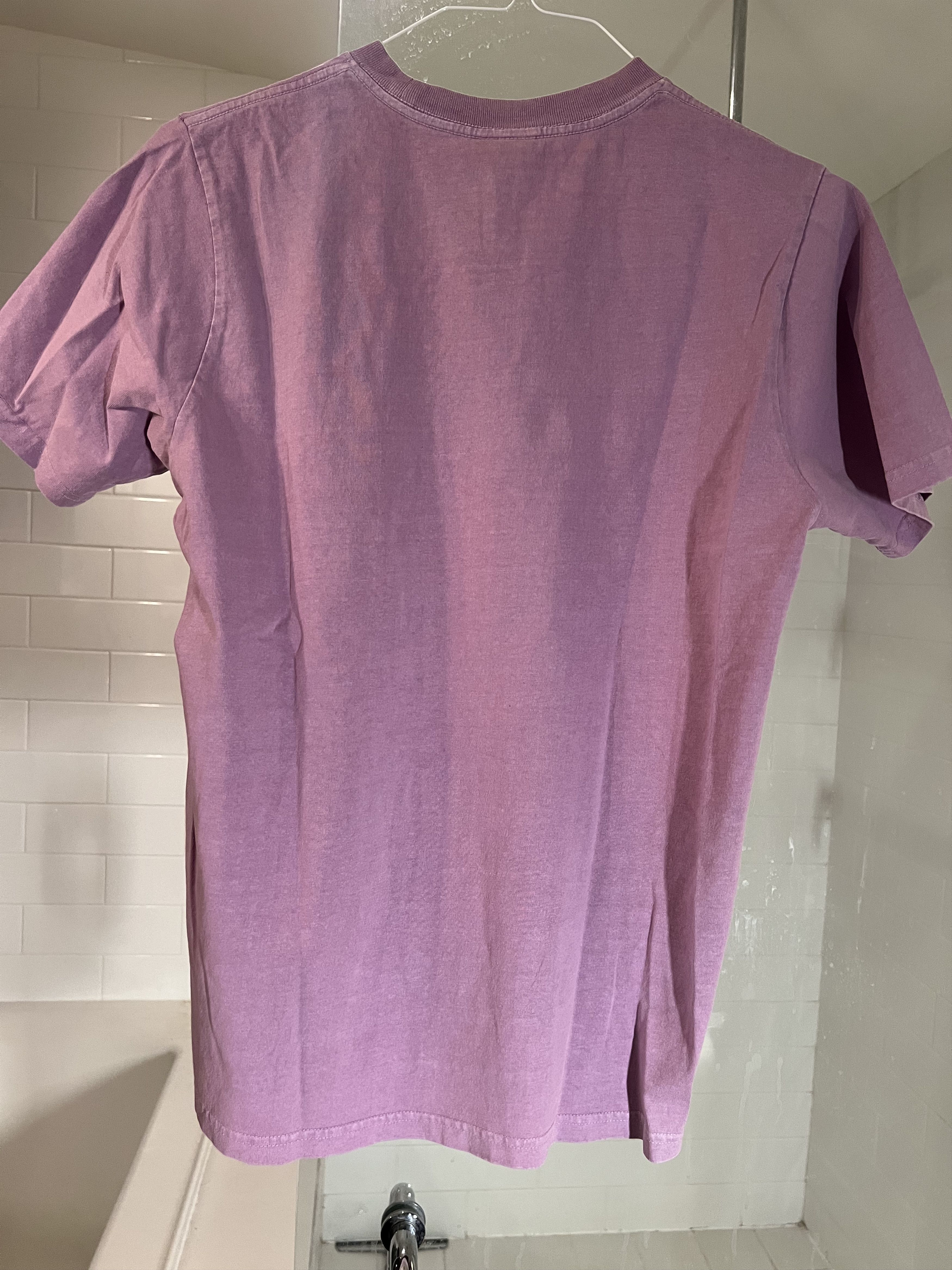 Stussy Pigment Dye Crew Tshirt - Lave Size US S / EU 44-46 / 1 - 2 Thumbnail