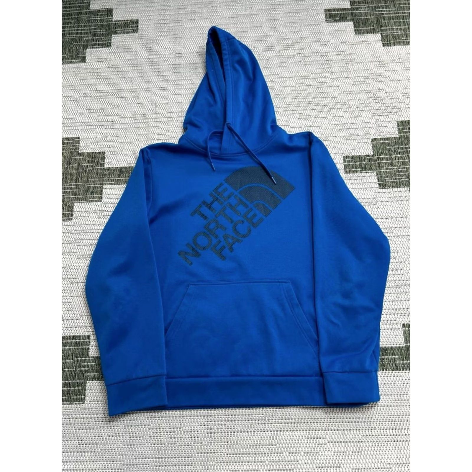 The North Face The North Face Hoodie Mens L Blue Half Dome Logo Kangaroo Pockets Casual Size US L / EU 52-54 / 3 - 2 Thumbnail