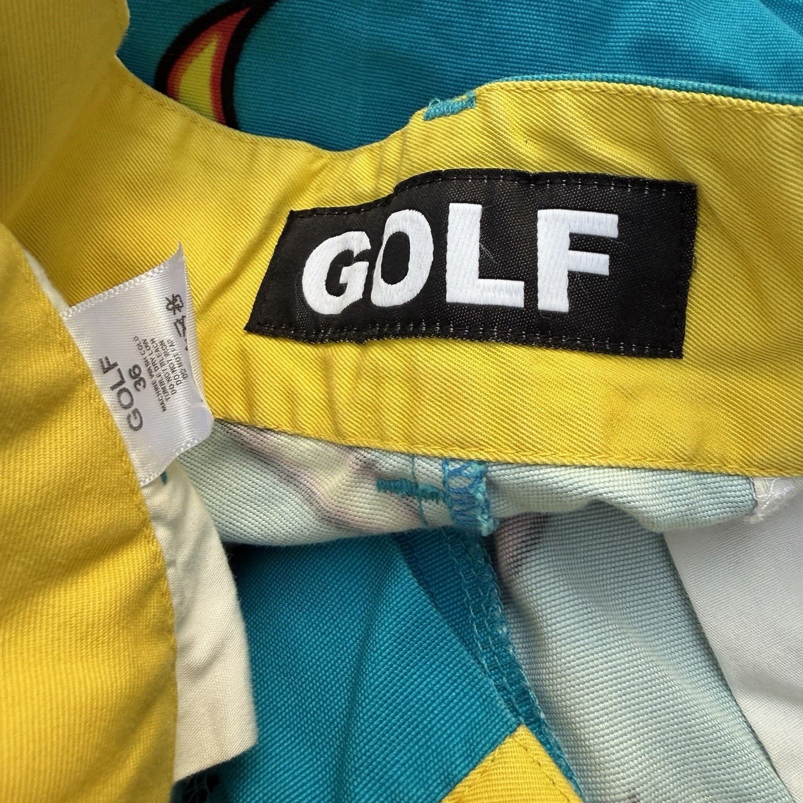 Golf Wang × Tyler The Creator Golf Wang Blue Flame Chino Pants Size 36 Tyler the Creator Size US 36 / EU 52 - 7 Thumbnail