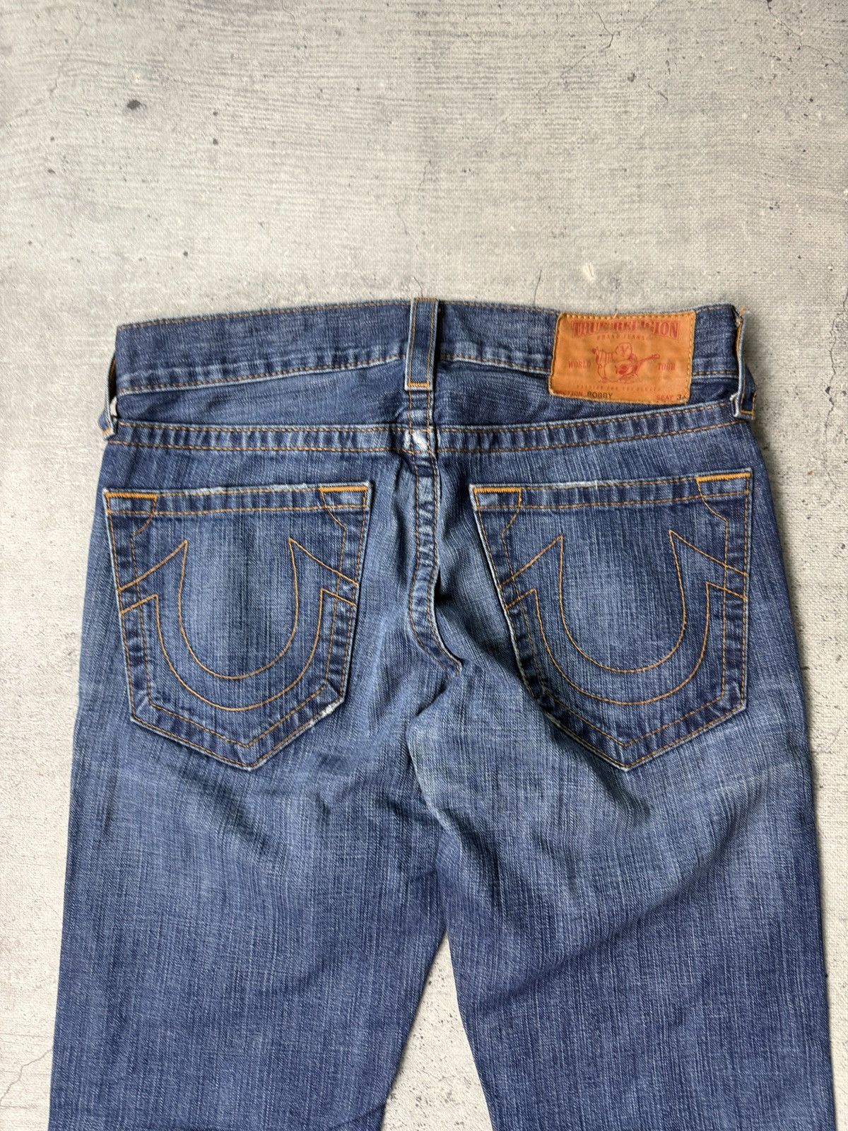 True Religion True Religion Bobby Relaxed Baggy Size US 31 - 4 Thumbnail