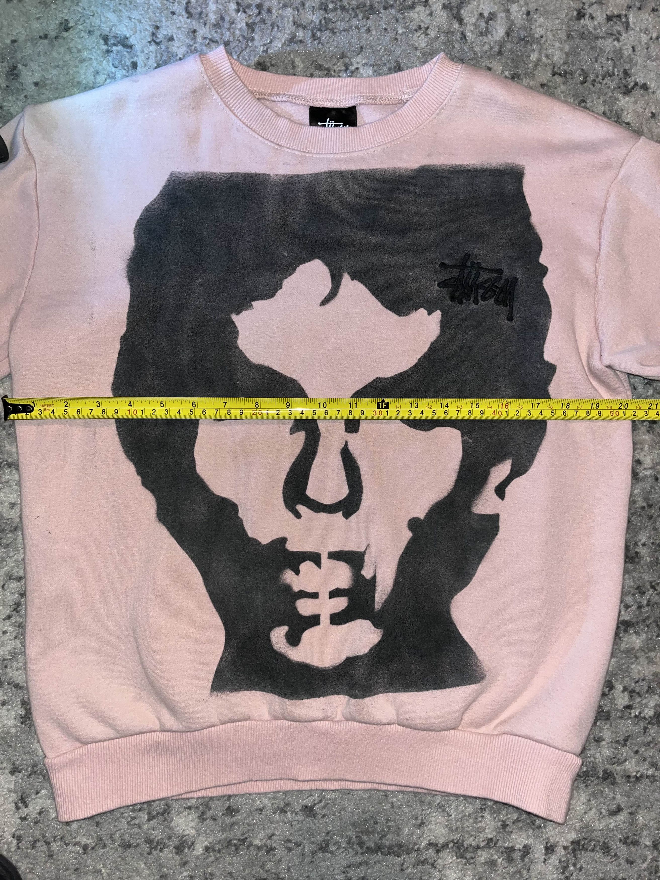 Stussy Custom Night Stalker Stussy Pink Sweatshirt Size US S / EU 44-46 / 1 - 6 Thumbnail