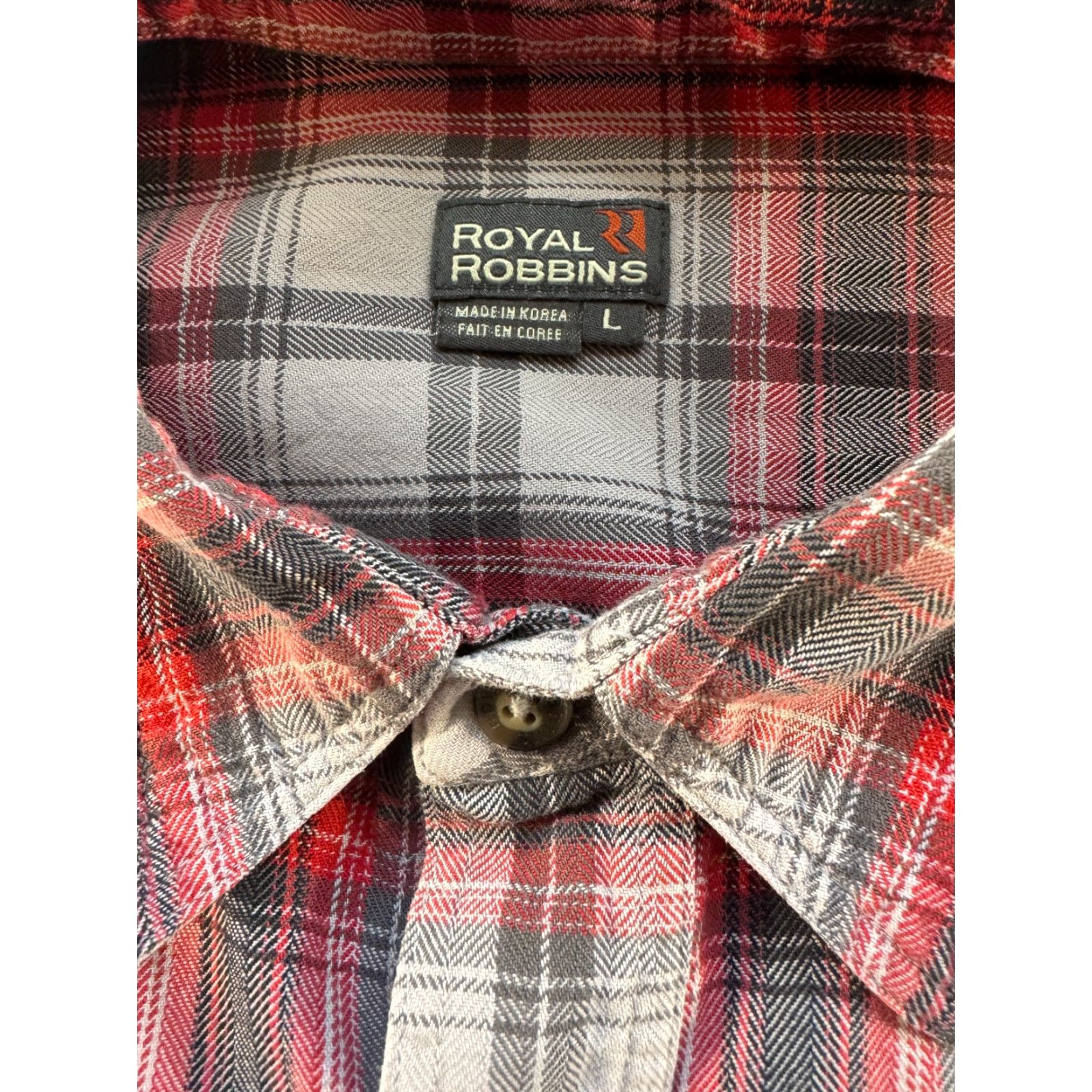 Royal Robbins Royal Robbins Shirt Men's Large Long Sleeve Plaid 100% Cotton Button-Up 1781 Size US L / EU 52-54 / 3 - 2 Thumbnail