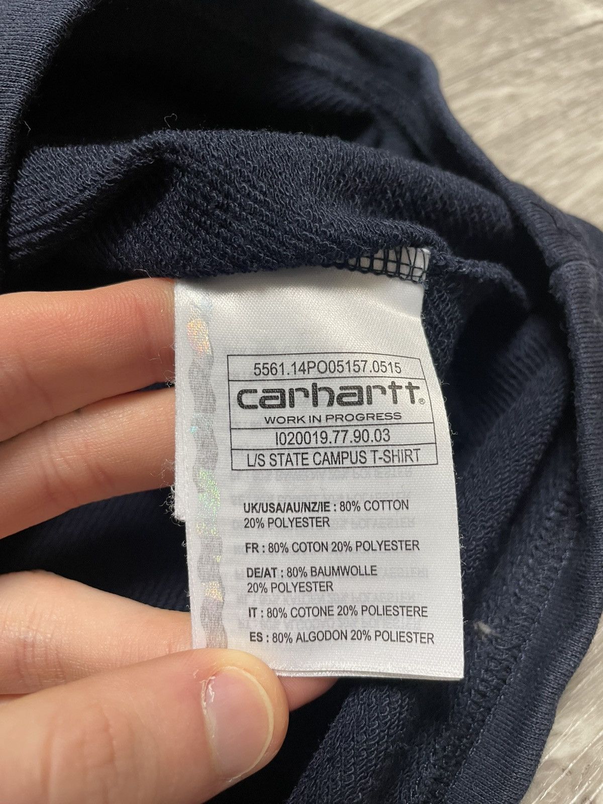 Carhartt Vintage Carhartt Relaxed Fit Graphic Heavyweight Long Sleeve Size US XL / EU 56 / 4 - 10 Thumbnail