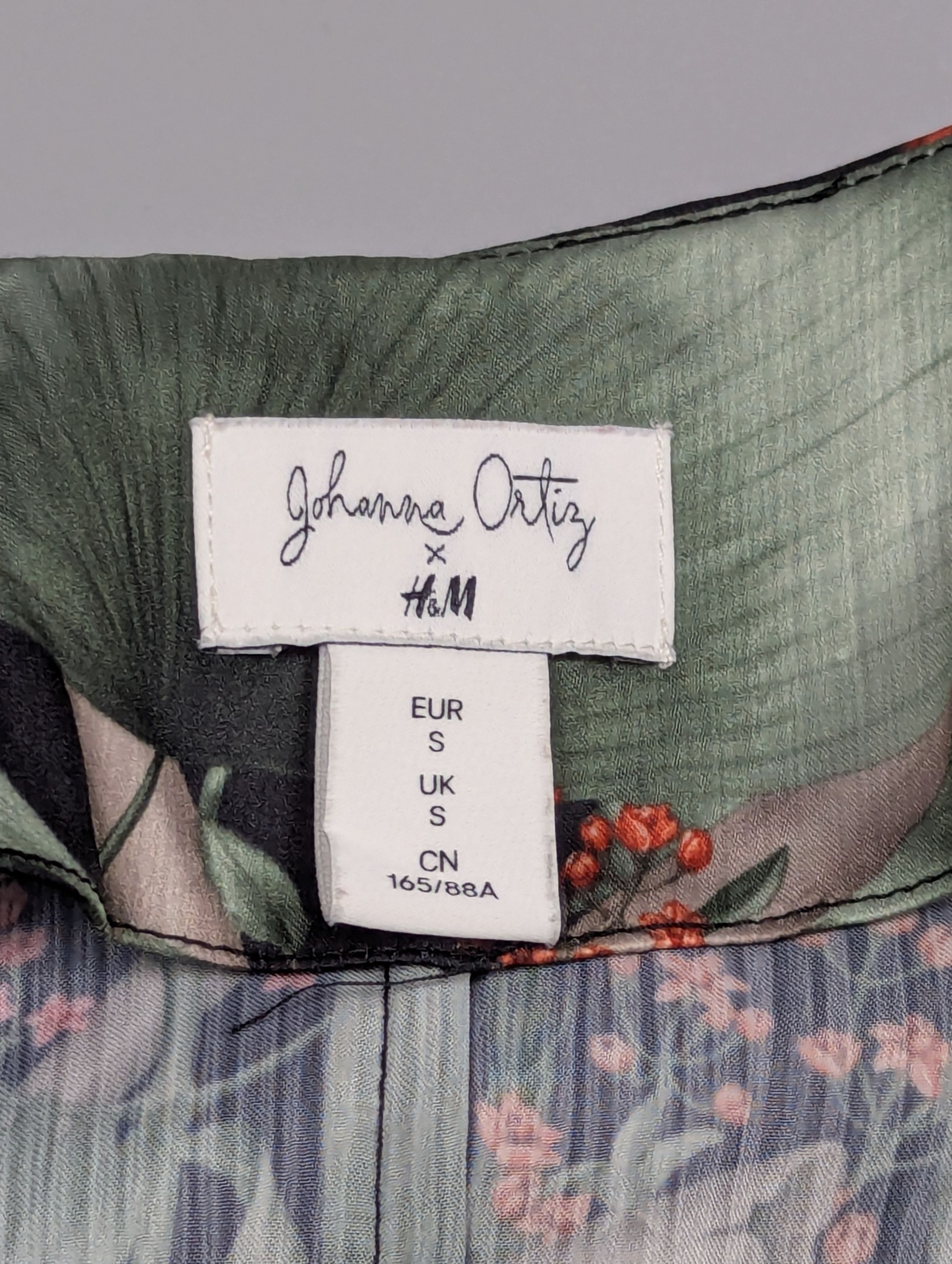 Johanna Ortiz Johanna Ortiz x H&M Floral Mini Dress Puffed Sleeves Size S / US 4 / IT 40 - 6 Thumbnail