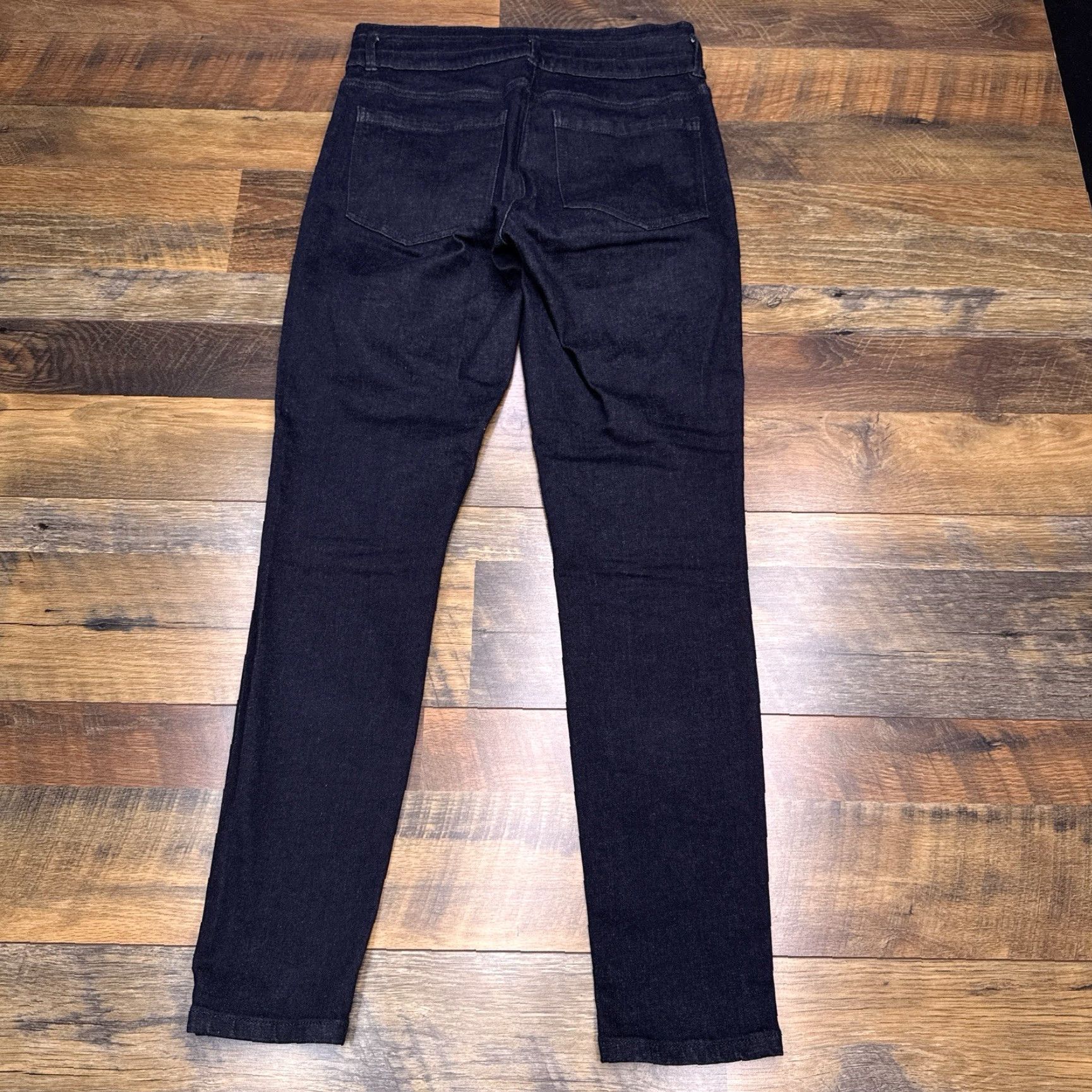 Ann Taylor Ann Taylor Jeans Womens 6 Skinny High Rise Stretch Denim Blue 5-Pocket City Zip Button Slim Regular Machine Washable Holiday? Size 28" / US 6 / IT 42 - 3 Thumbnail