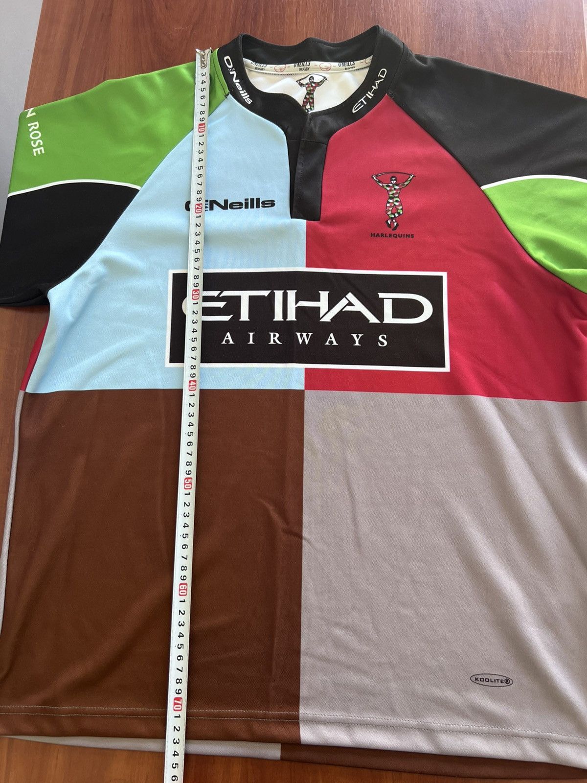 O'Neills 2011/12 O’Neills Harlequins Rugby Home Jersey Men’s Size XL Size US XL / EU 56 / 4 - 10 Thumbnail